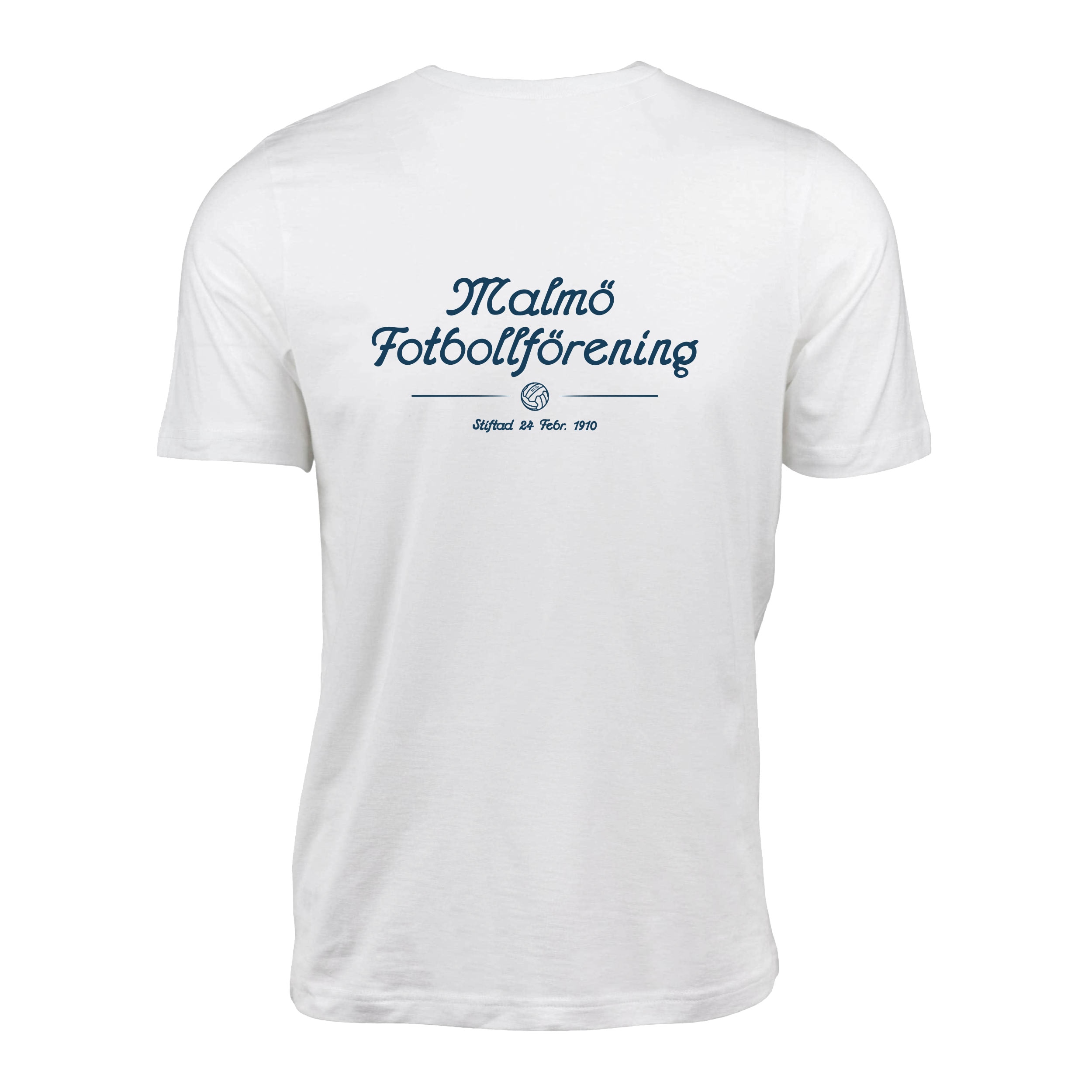 T-shirt vit Malmö fotbollförening 24 feb