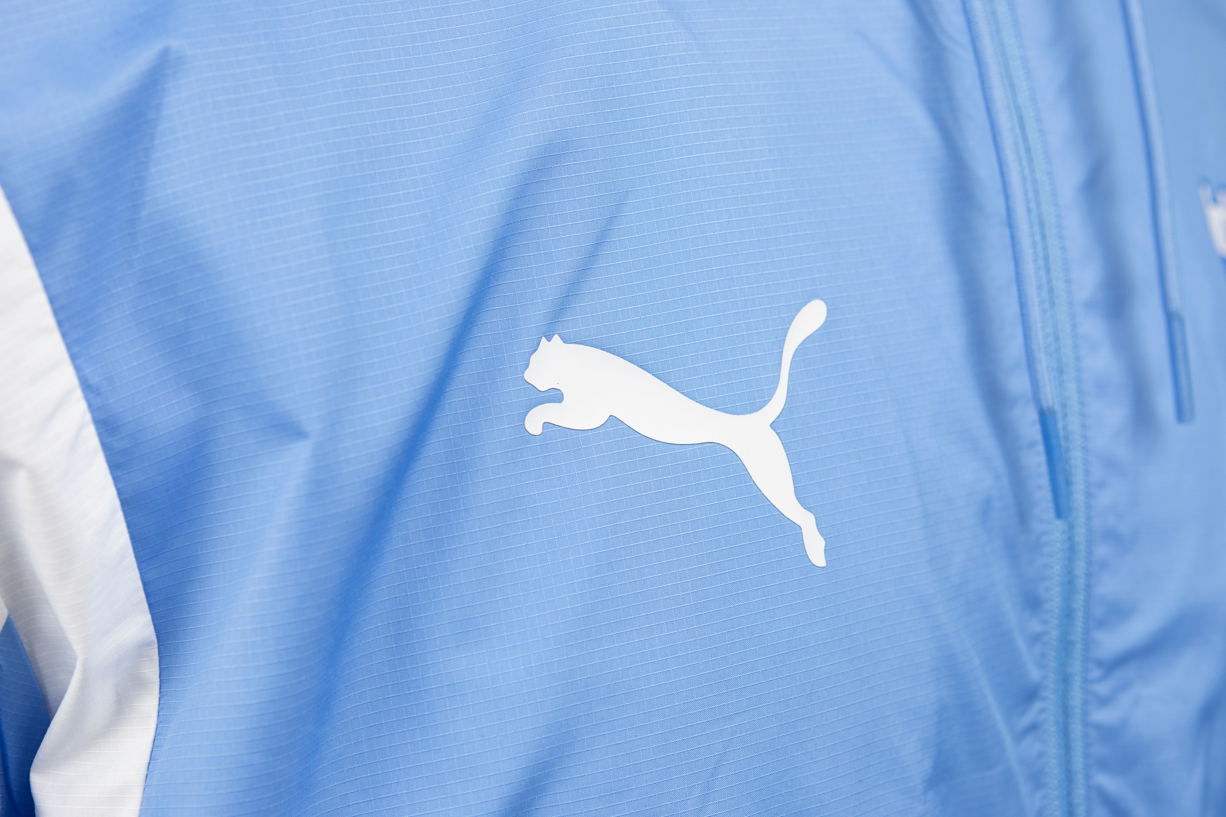 Puma MFF Prematch Woven Anthem Jacket Light blue