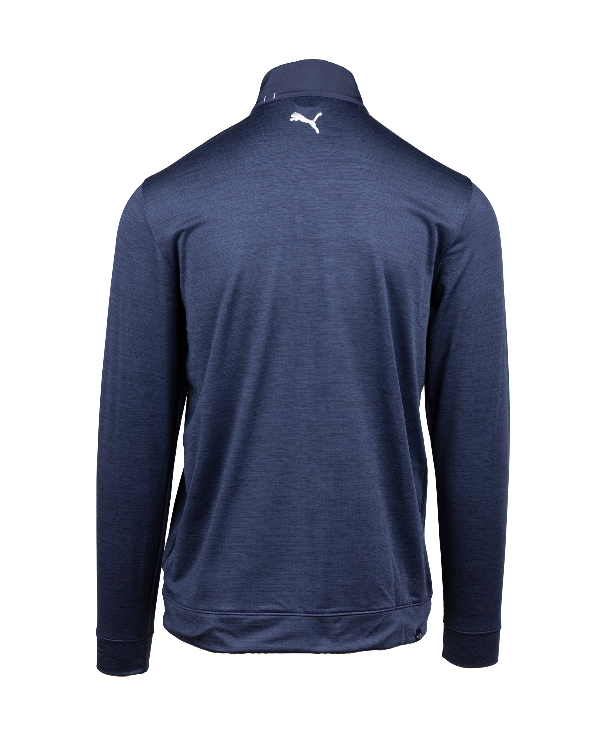 Puma Cloudspun Colorblock 1/4 Zip Navy Blazer