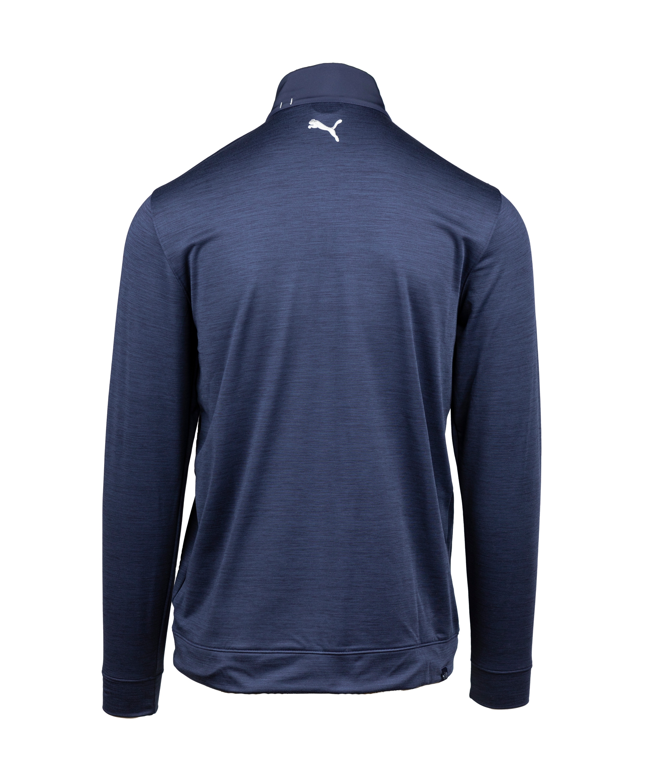 Puma Cloudspun Colorblock 1/4 Zip Navy Blazer