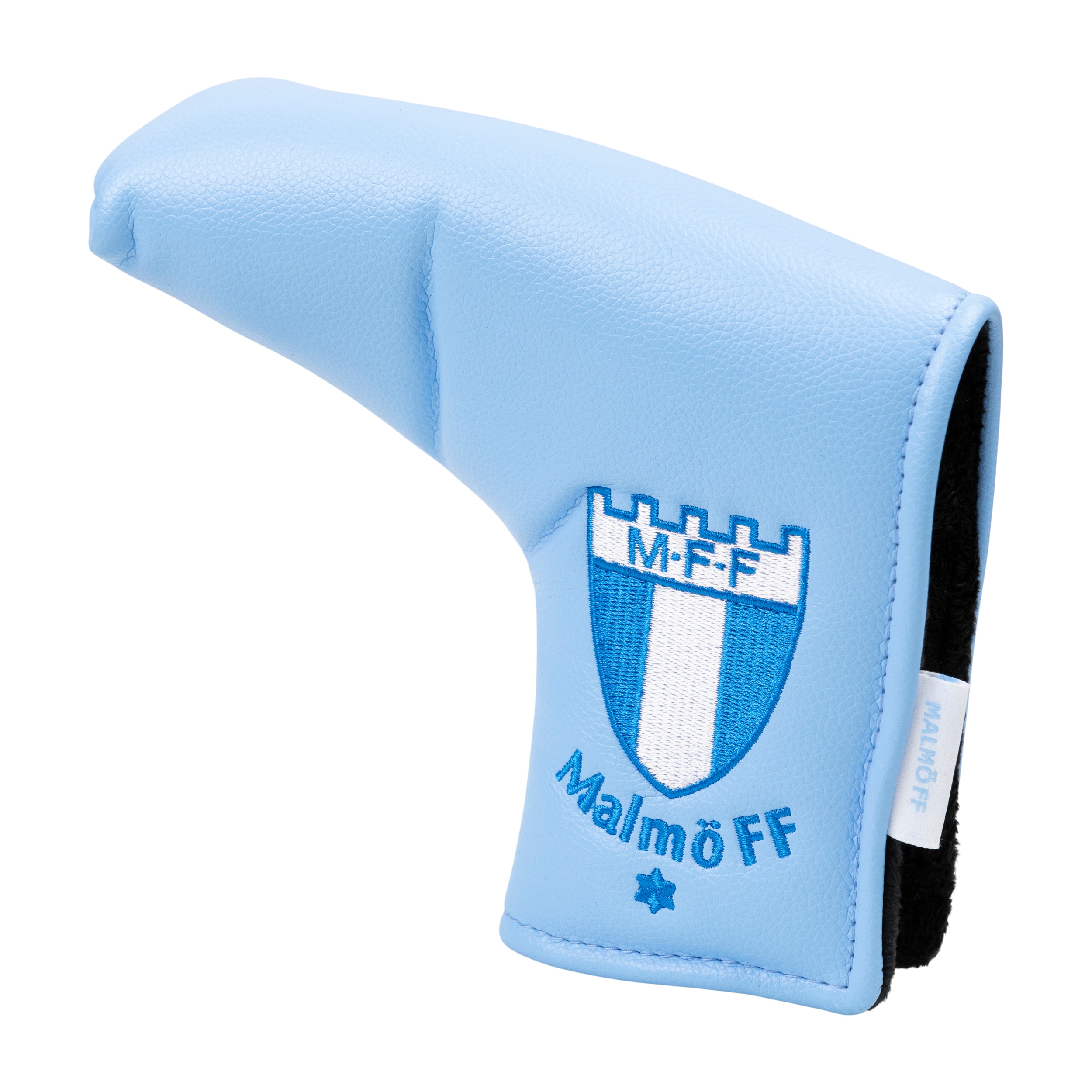 Headcover putter ljusblå klubbmärke