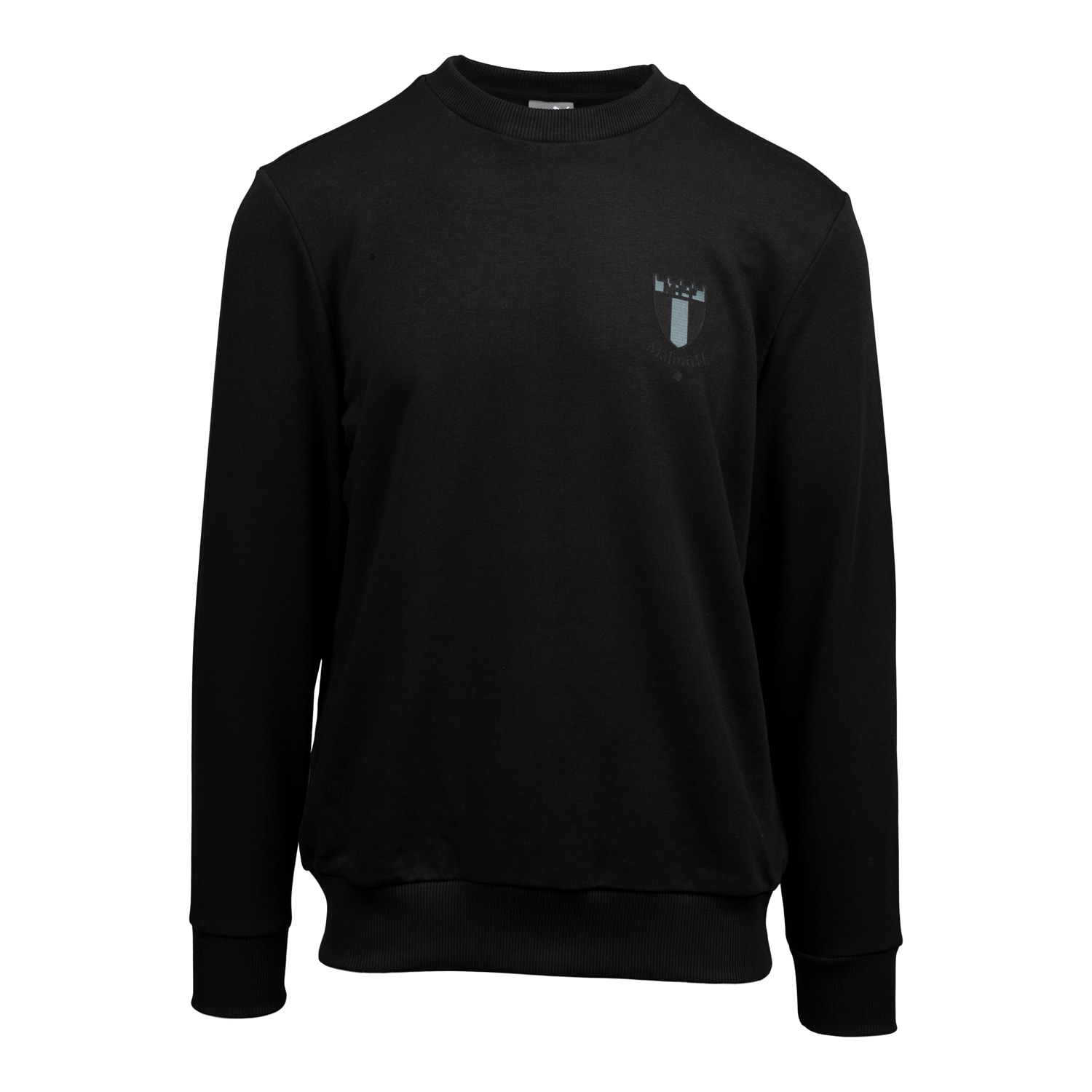 Puma sweater svart ton i ton