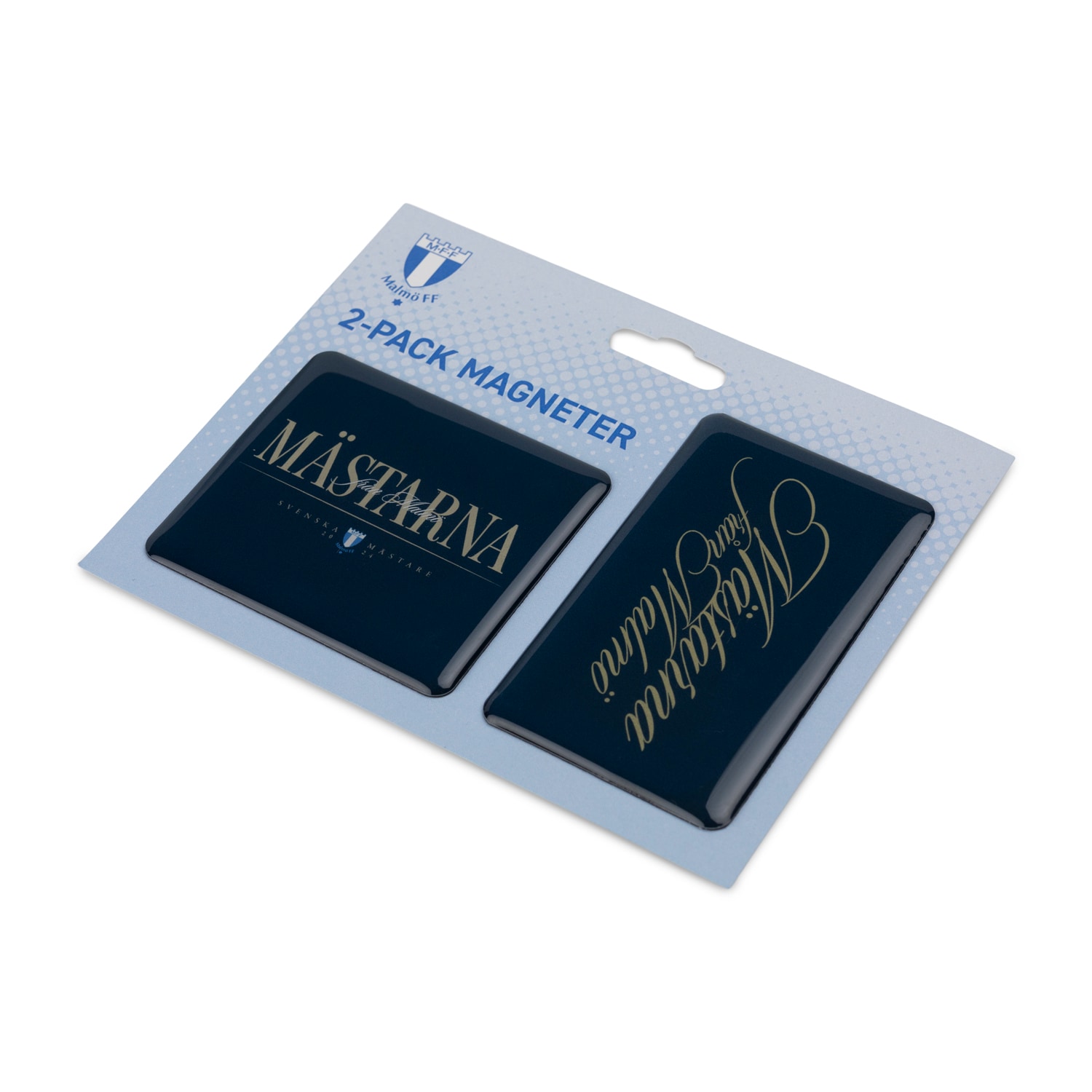 Kylskåpsmagnet 2-pack mästarna