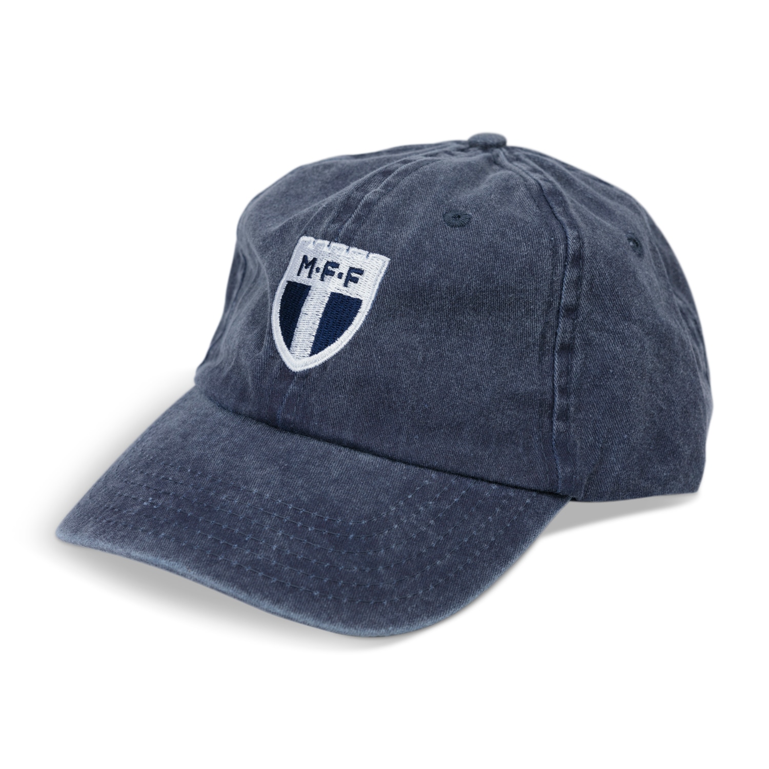 Keps Retro Logo Vintage Washed navy Dad Cap