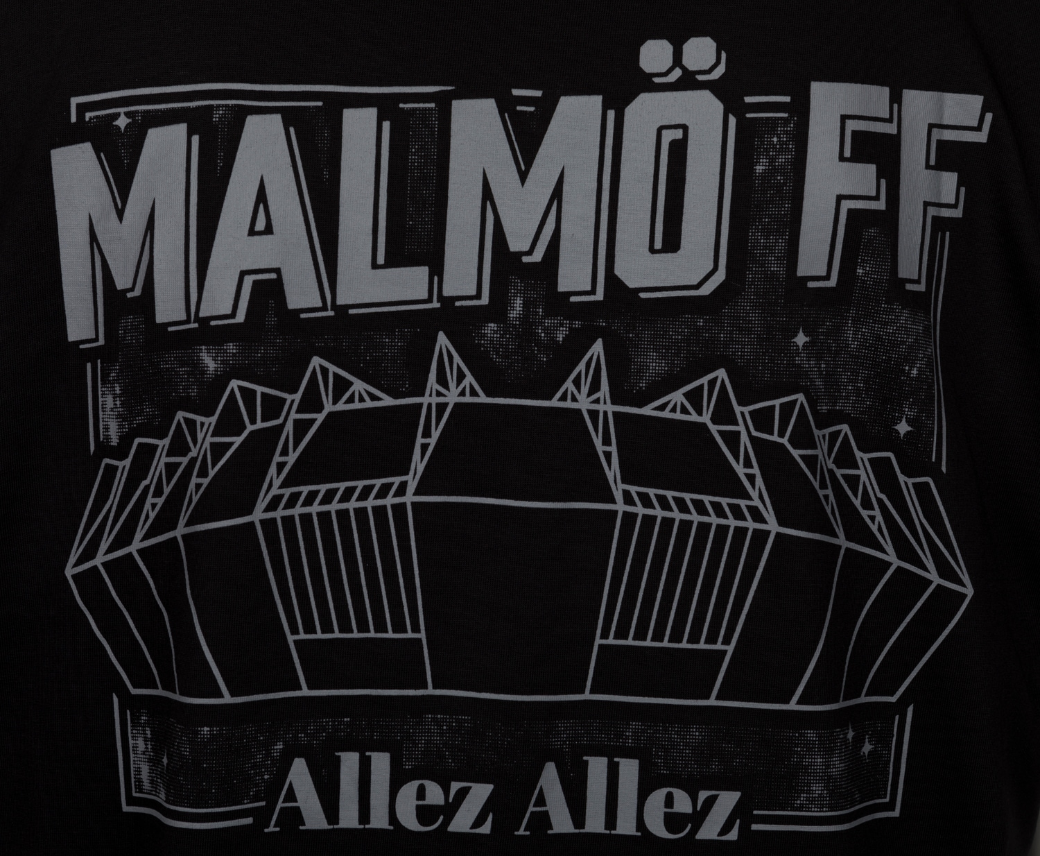T-shirt svart stadion relaxed fit