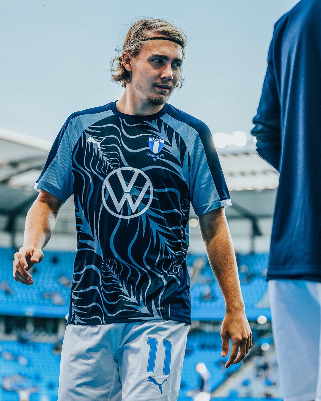 Puma individualLIGA Graphic Jersey Navy-Zen Blue