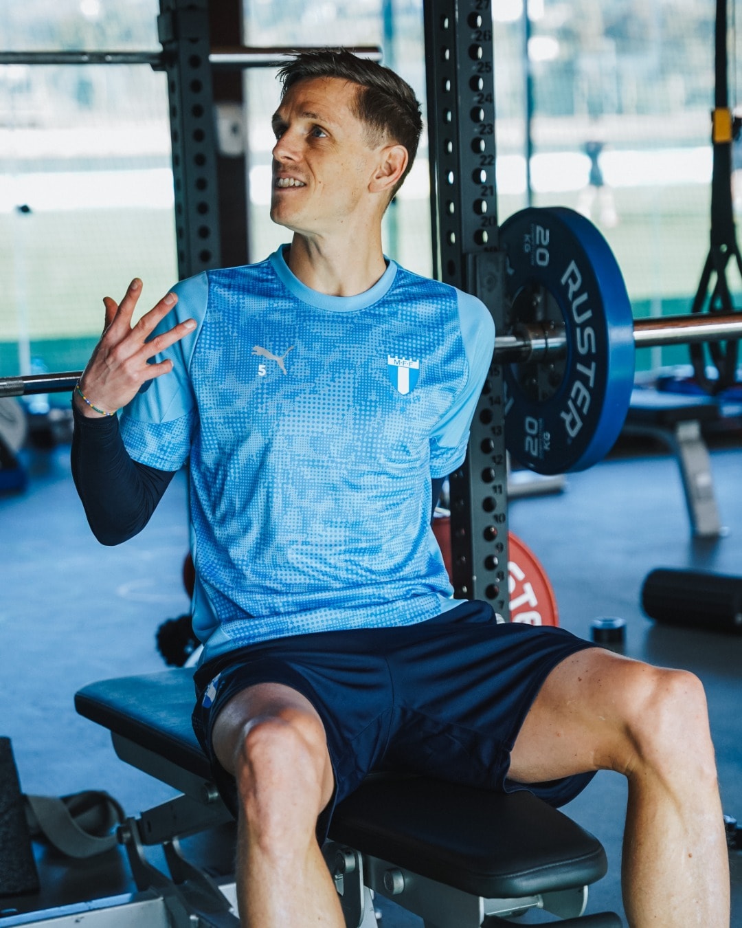 Puma teamCUP Training Jersey Light Blue 25