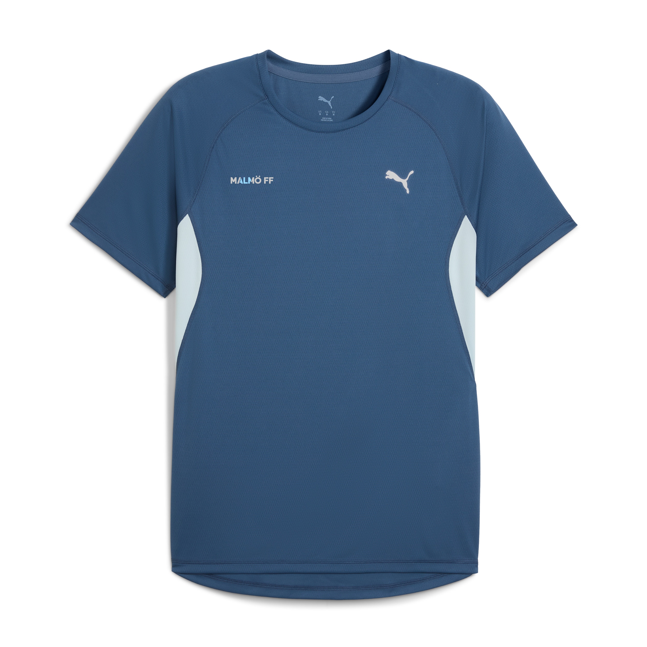 Puma M RUN VELOCITY TEE (POLY) Dark Indigo 
