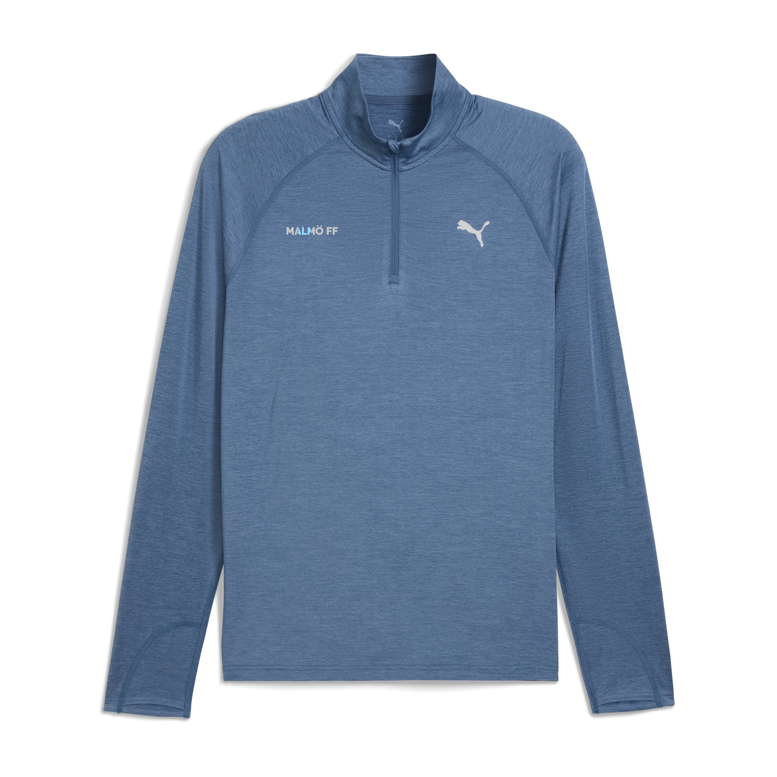 Puma M RUN VELOCITY CLOUDSPUN 1/4 ZIP Dark Indigo