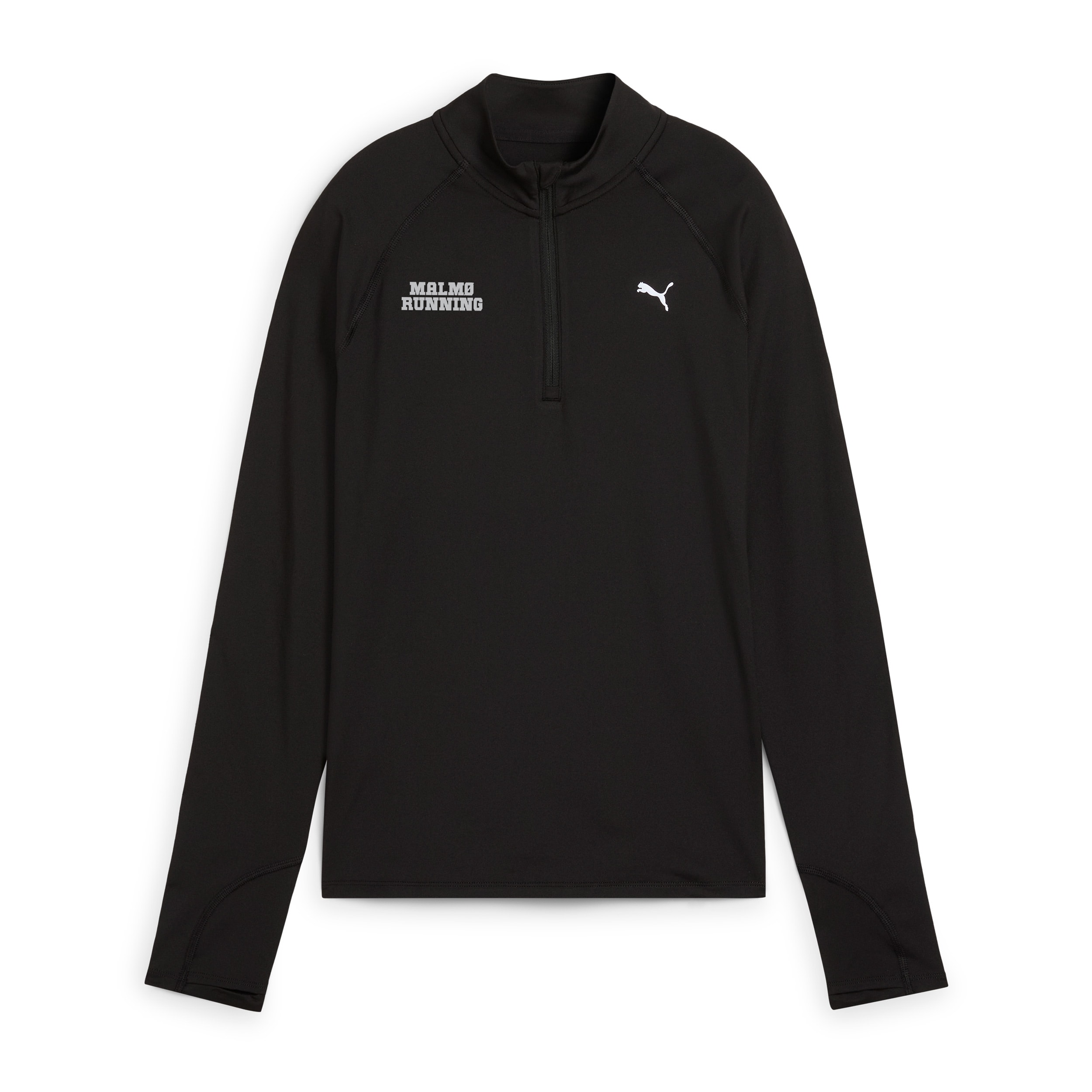 Puma W RUN VELOCITY CLOUDSPUN 1/4 ZIP Black