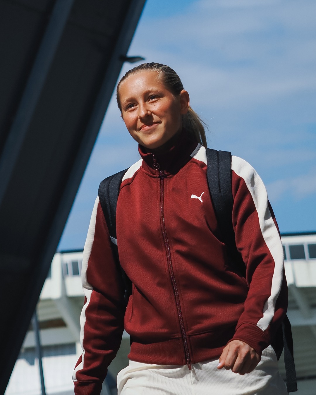 Puma T7 ALWAYS ON Short Track Jacket Ruby