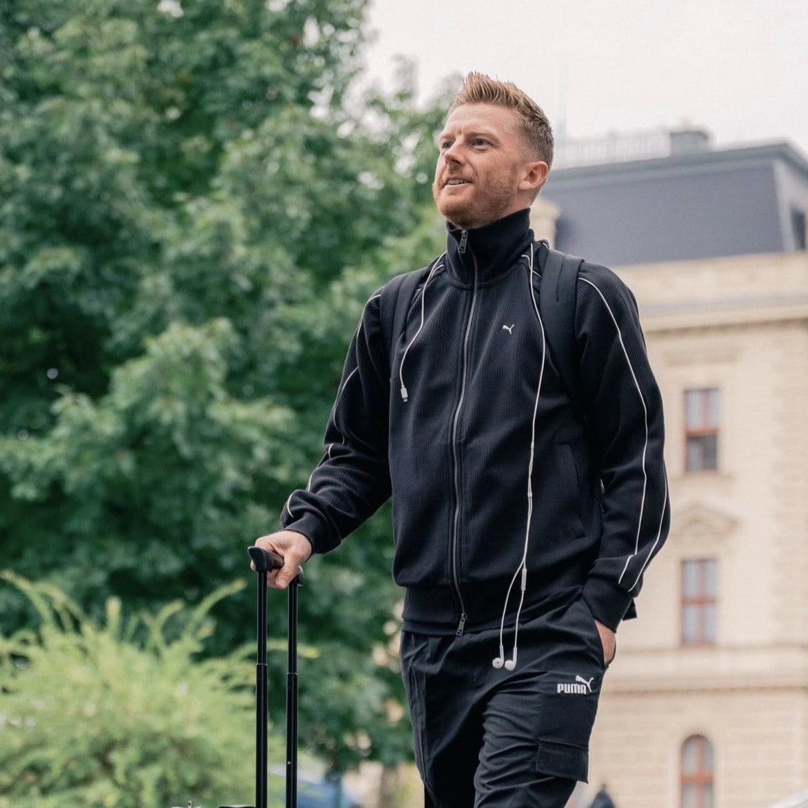 Puma T7 Track Jacket M Black 