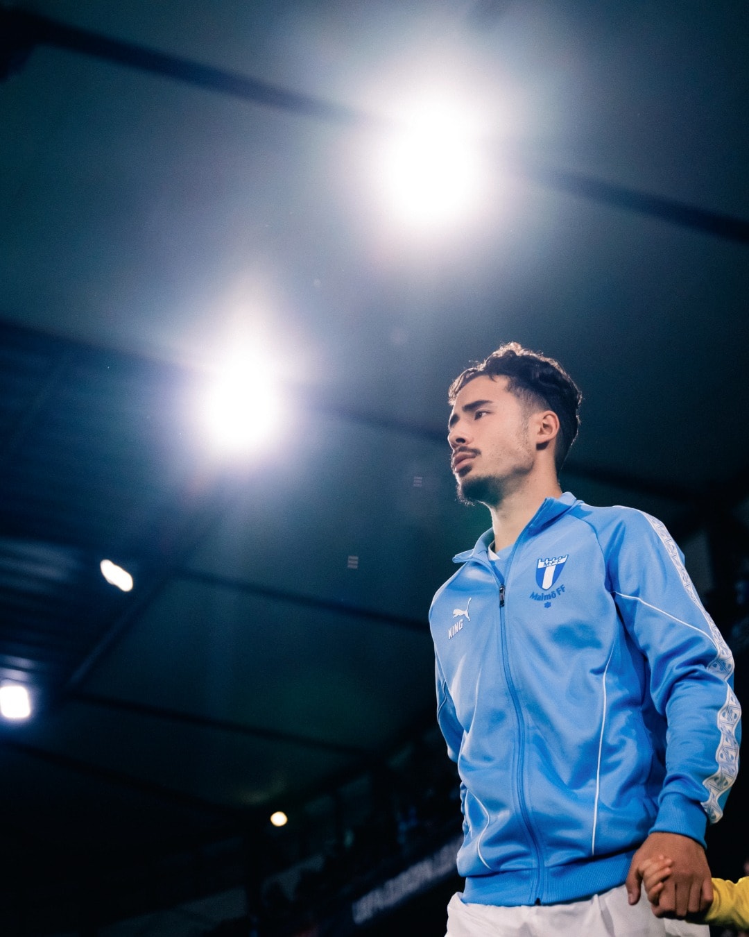 Puma teamKING Anthem Jacket Lightblue