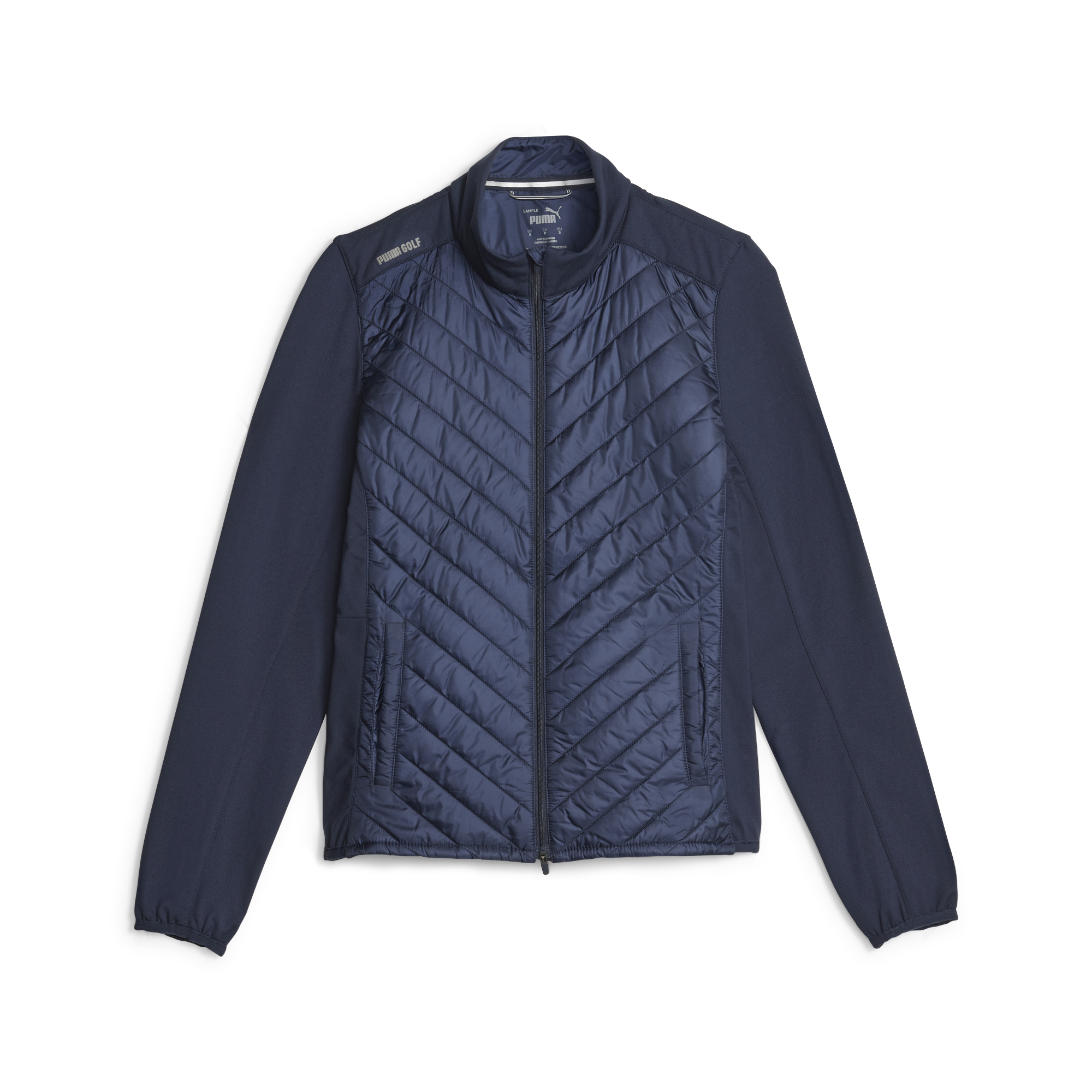 Puma W Frost Quilted Jacket Navy Blazer