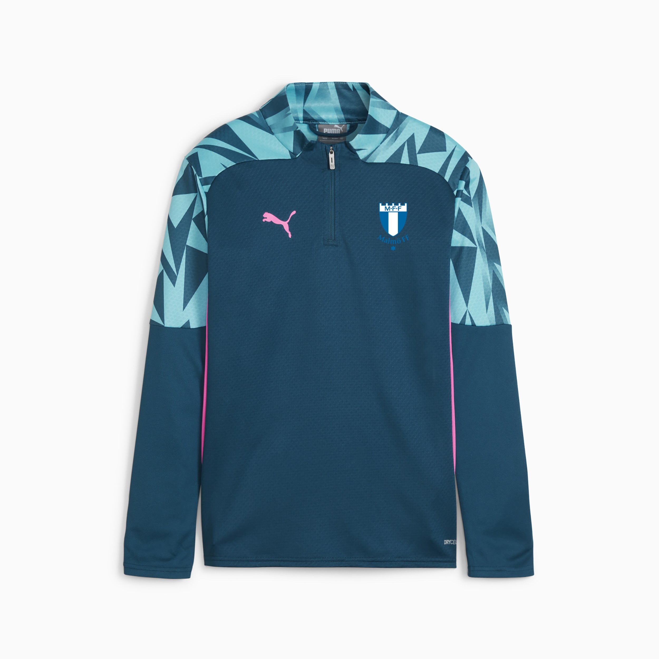 Puma individualFINAL 1/4 Zip-Top Jr Ocean 