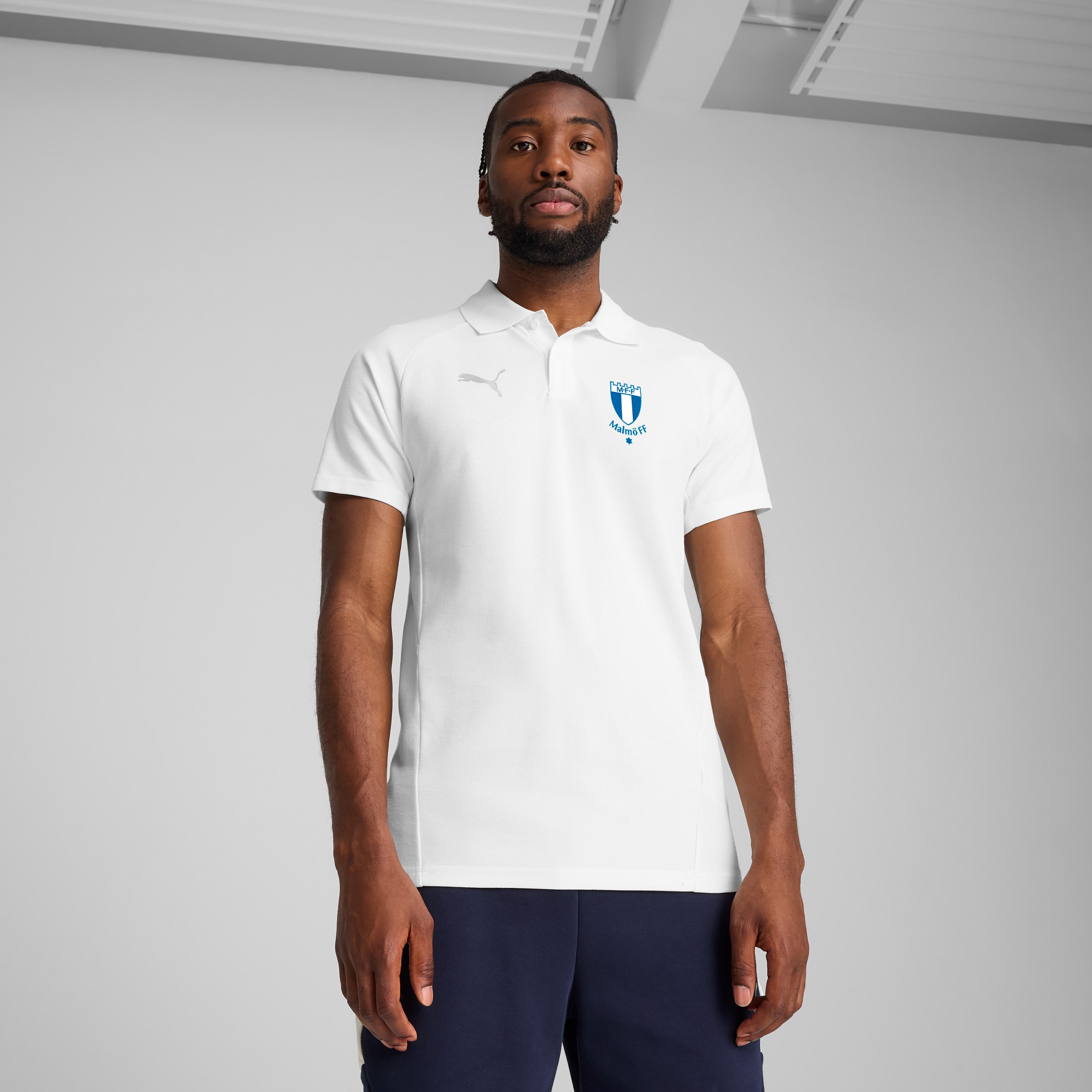 Puma teamEVOSTRIPE Polo white
