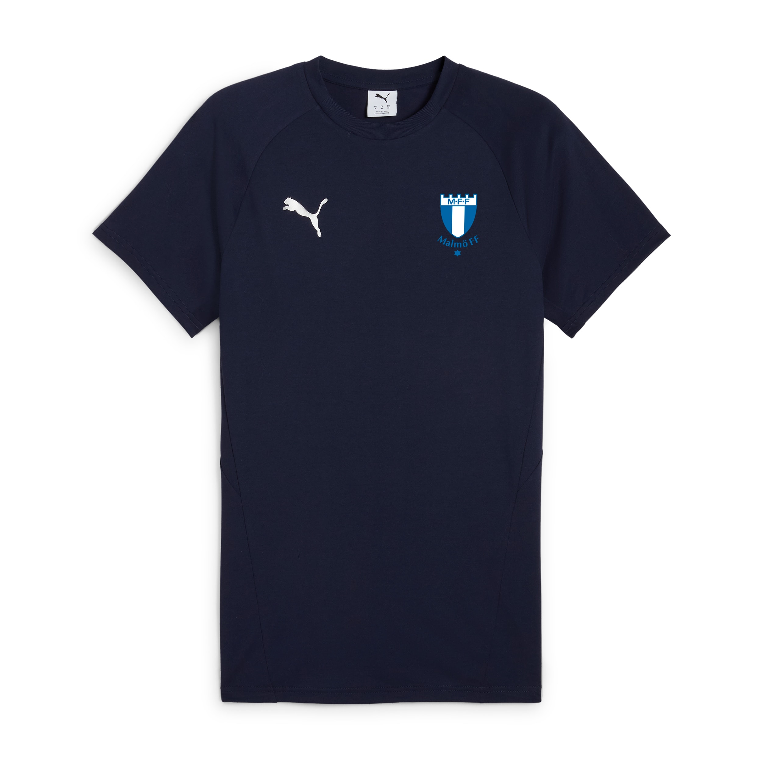 Puma teamEVOSTRIPE Tee Navy 25