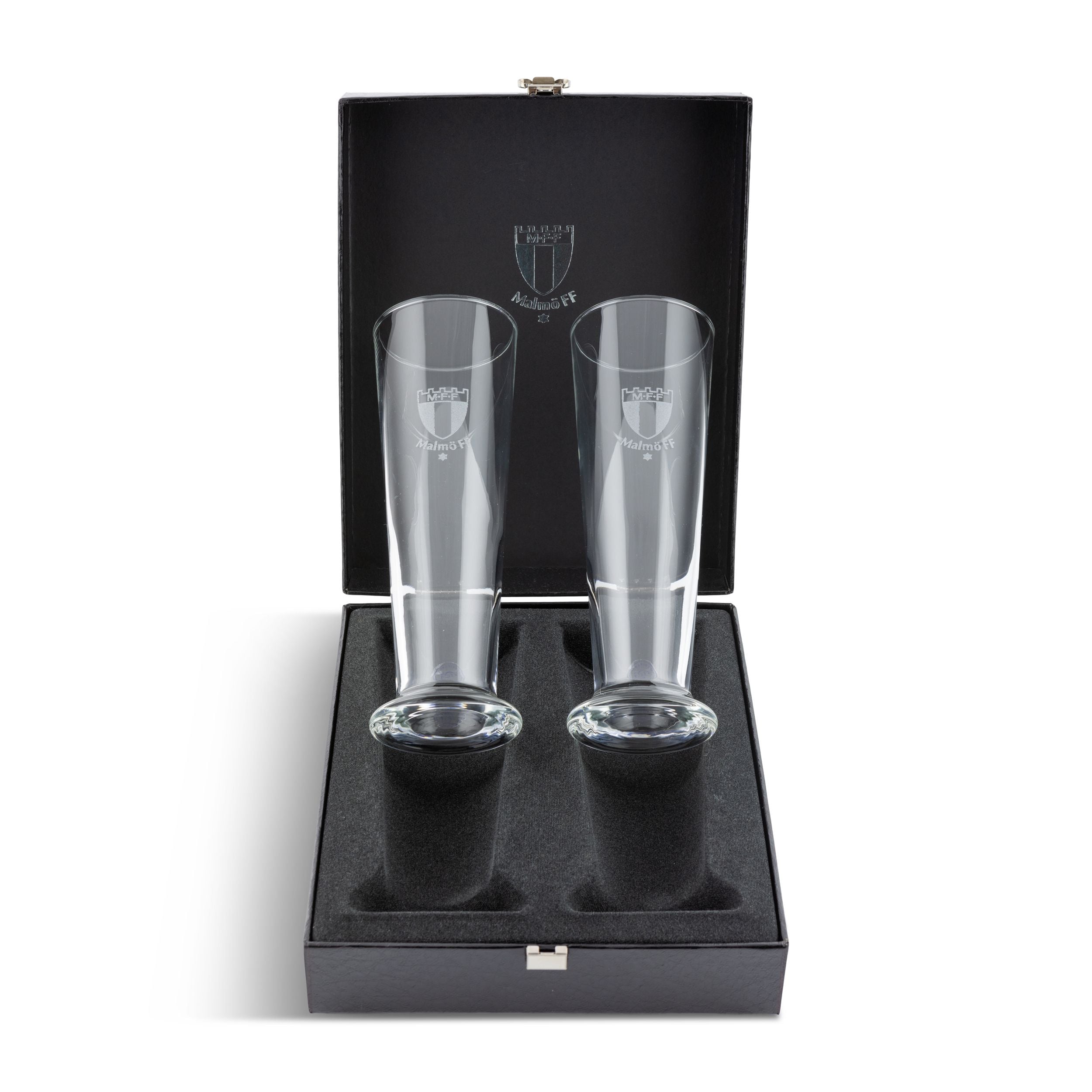 Ölglas 2-pack gravyr höga