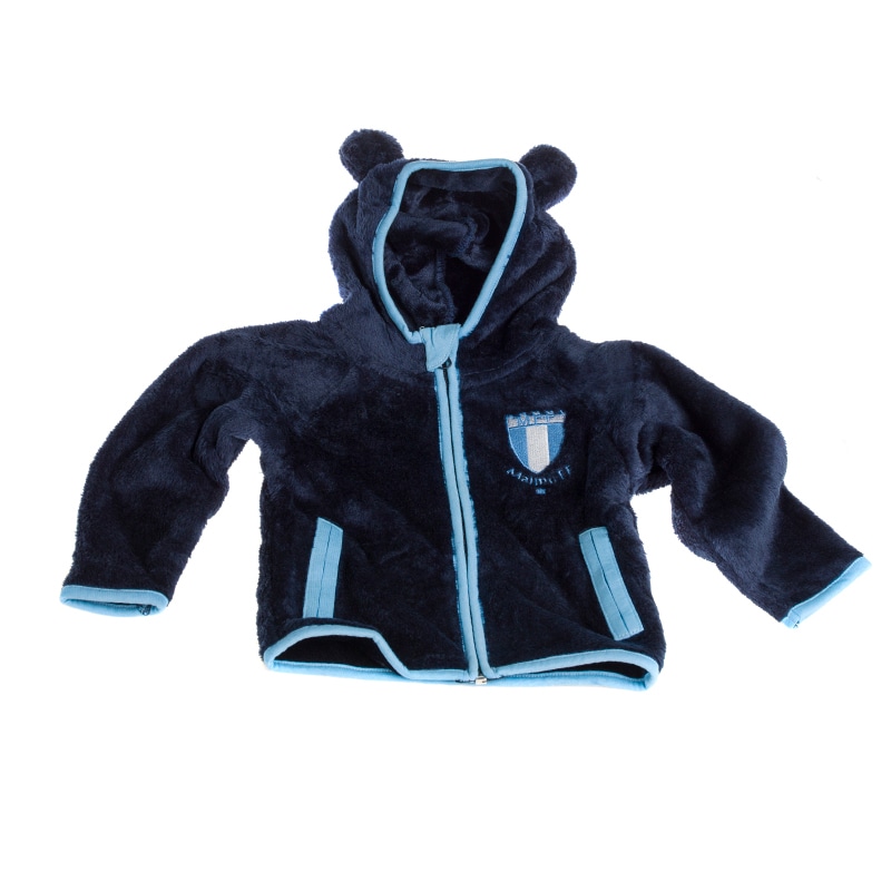 Teddyhood marinblå