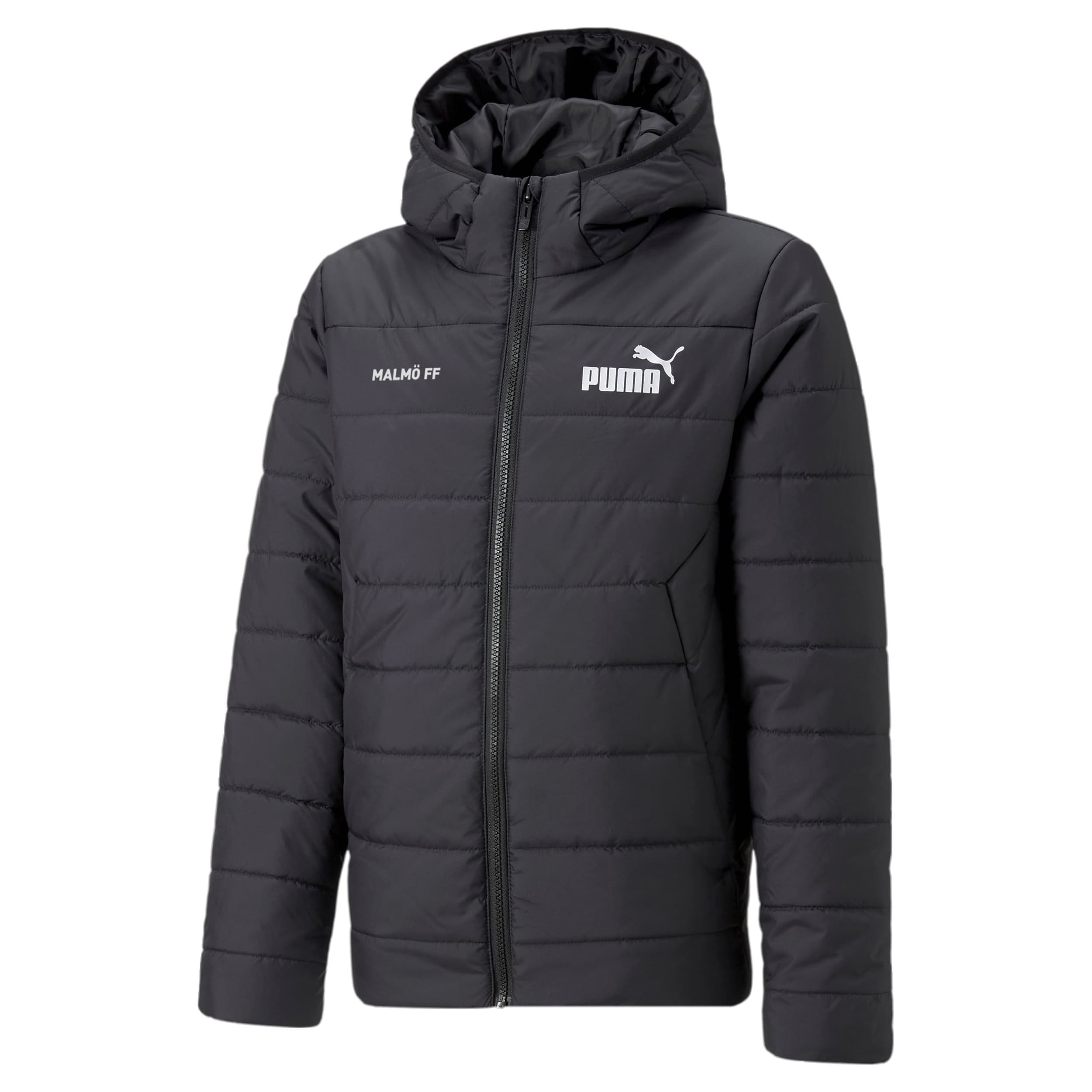 Puma ESS Hooded Padded Jacket jr Black 