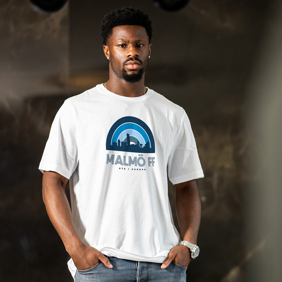 T-shirt vit Ute i Europa 