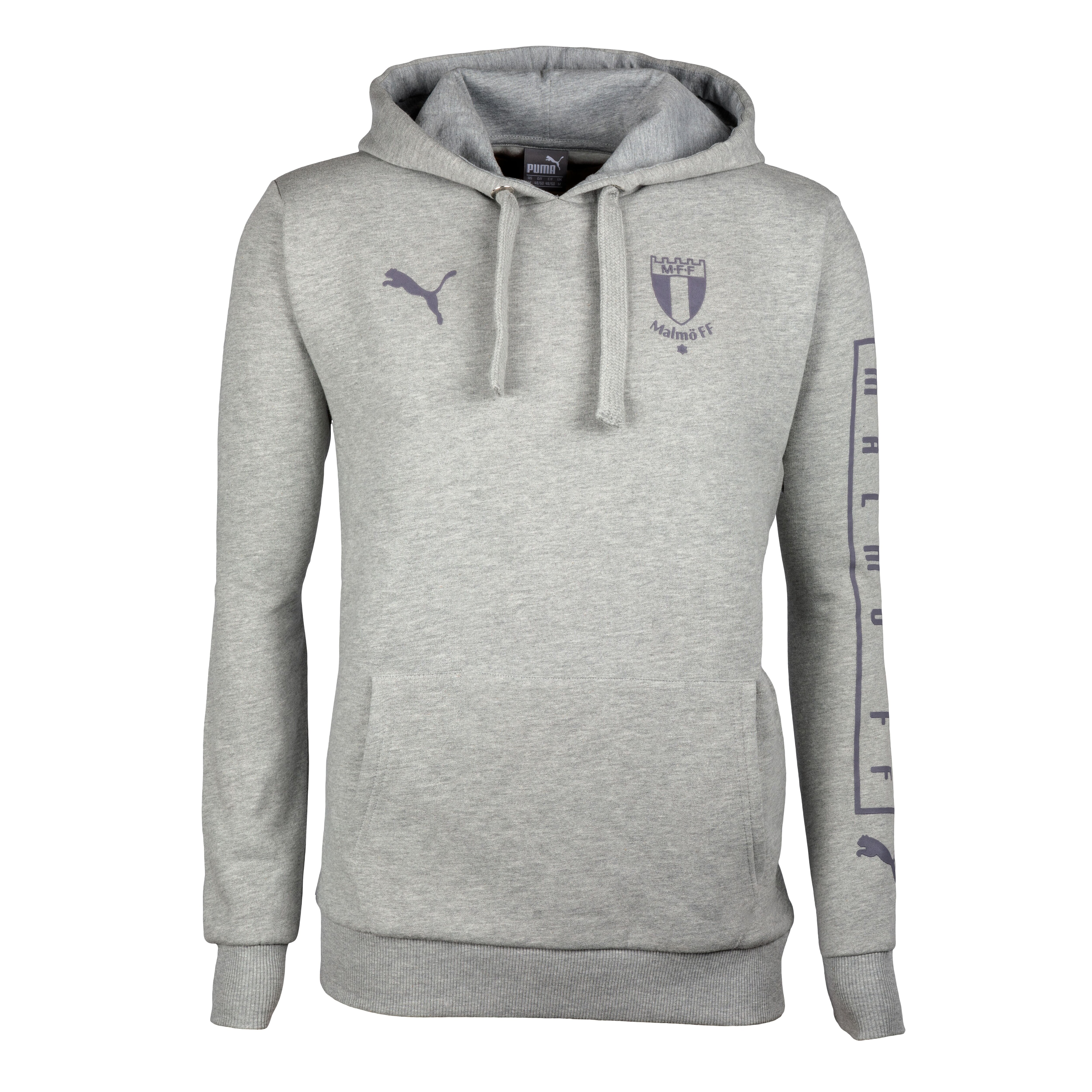 Puma fan hoody grå