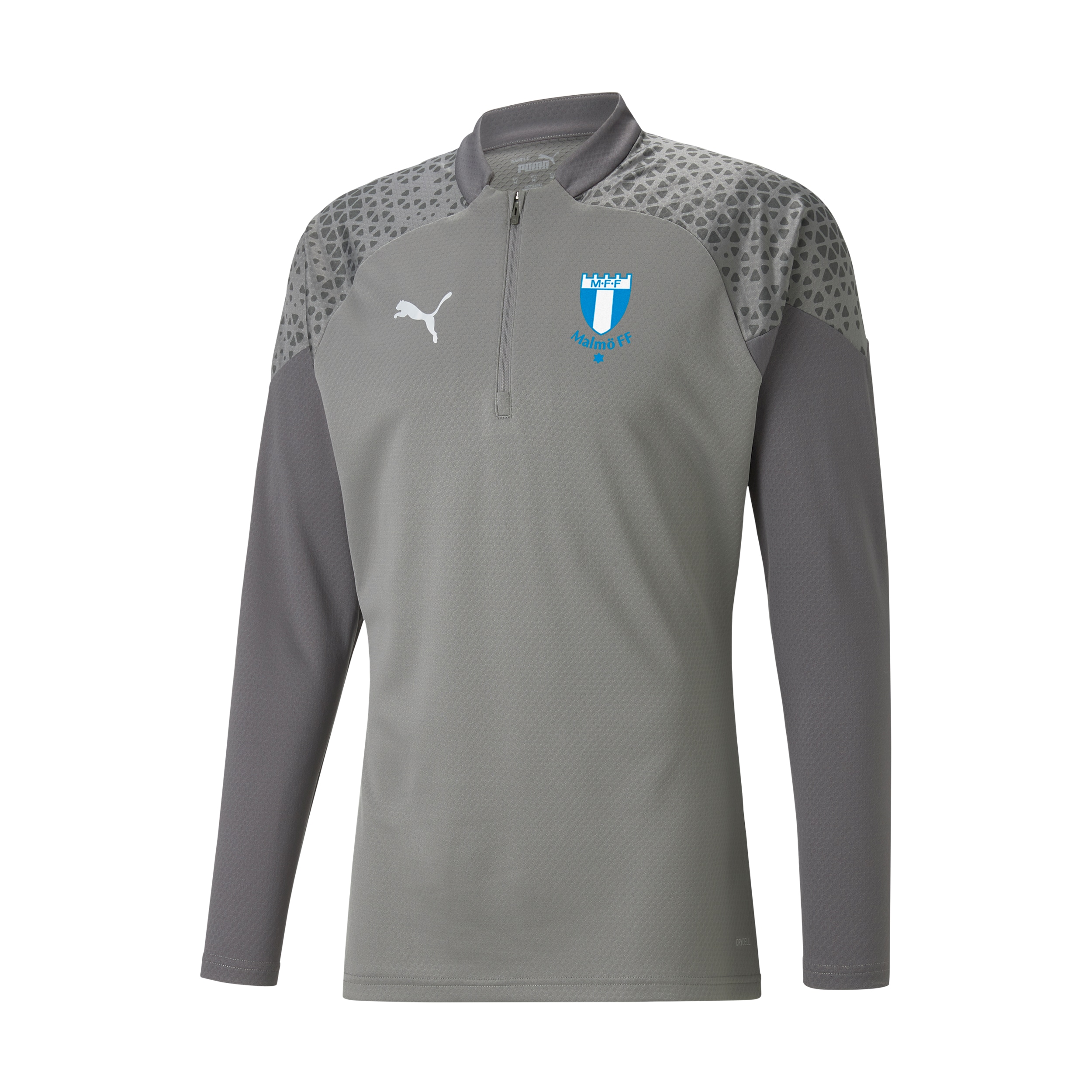 Puma teamCUP Training 1/4 Zip Top grå