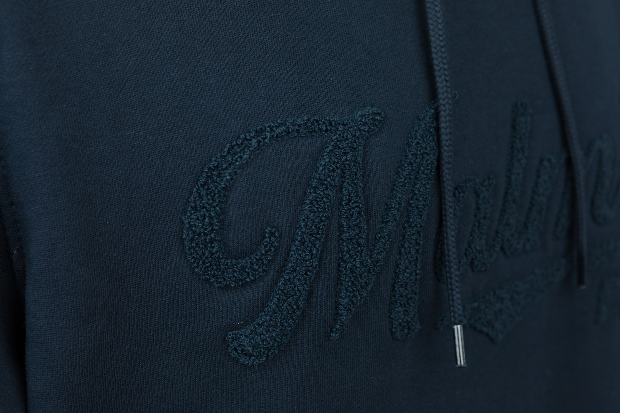 Hood marin frotte