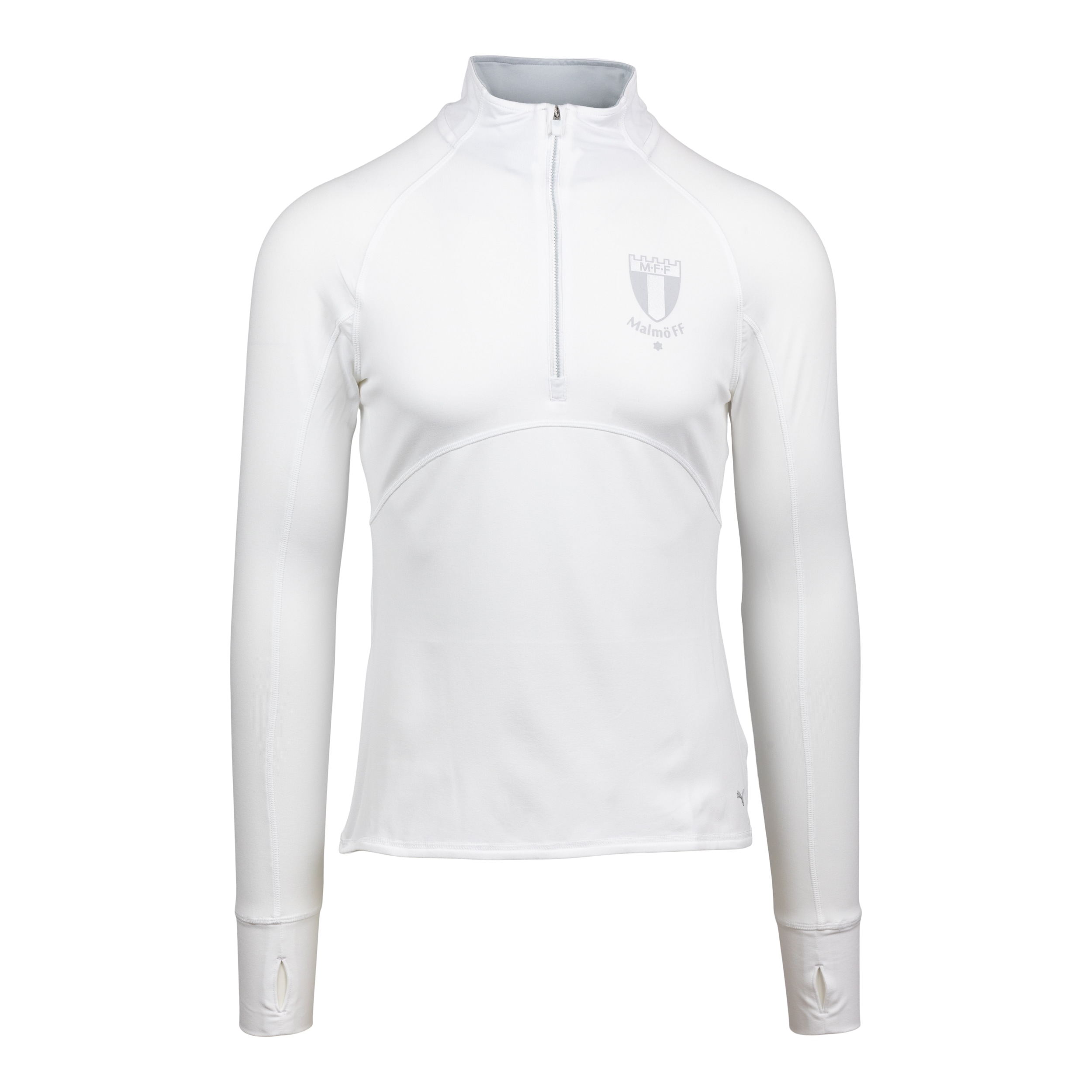 Puma W Gamer 1/4 Zip White 