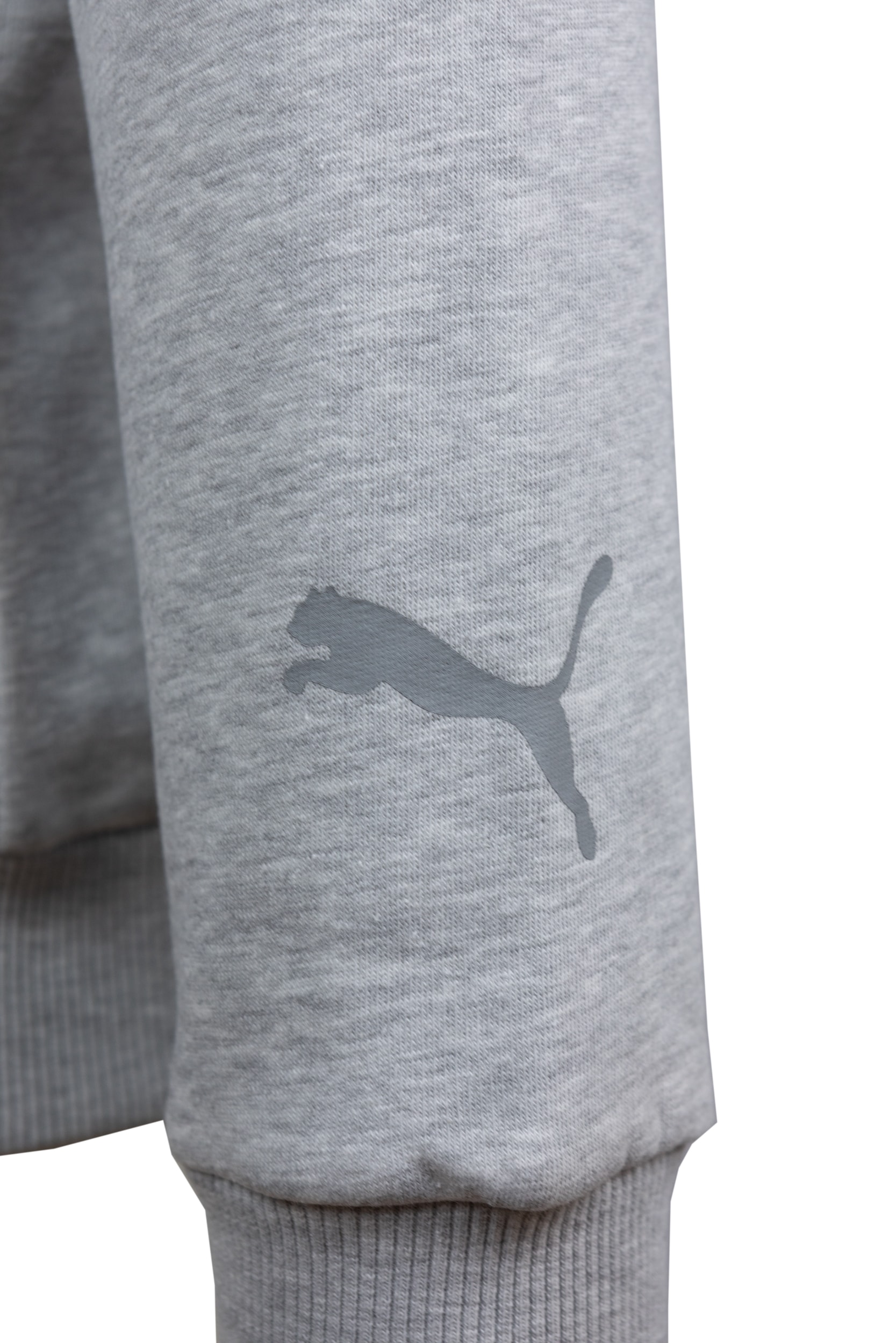 Puma FZ Hoodie grå ton i ton