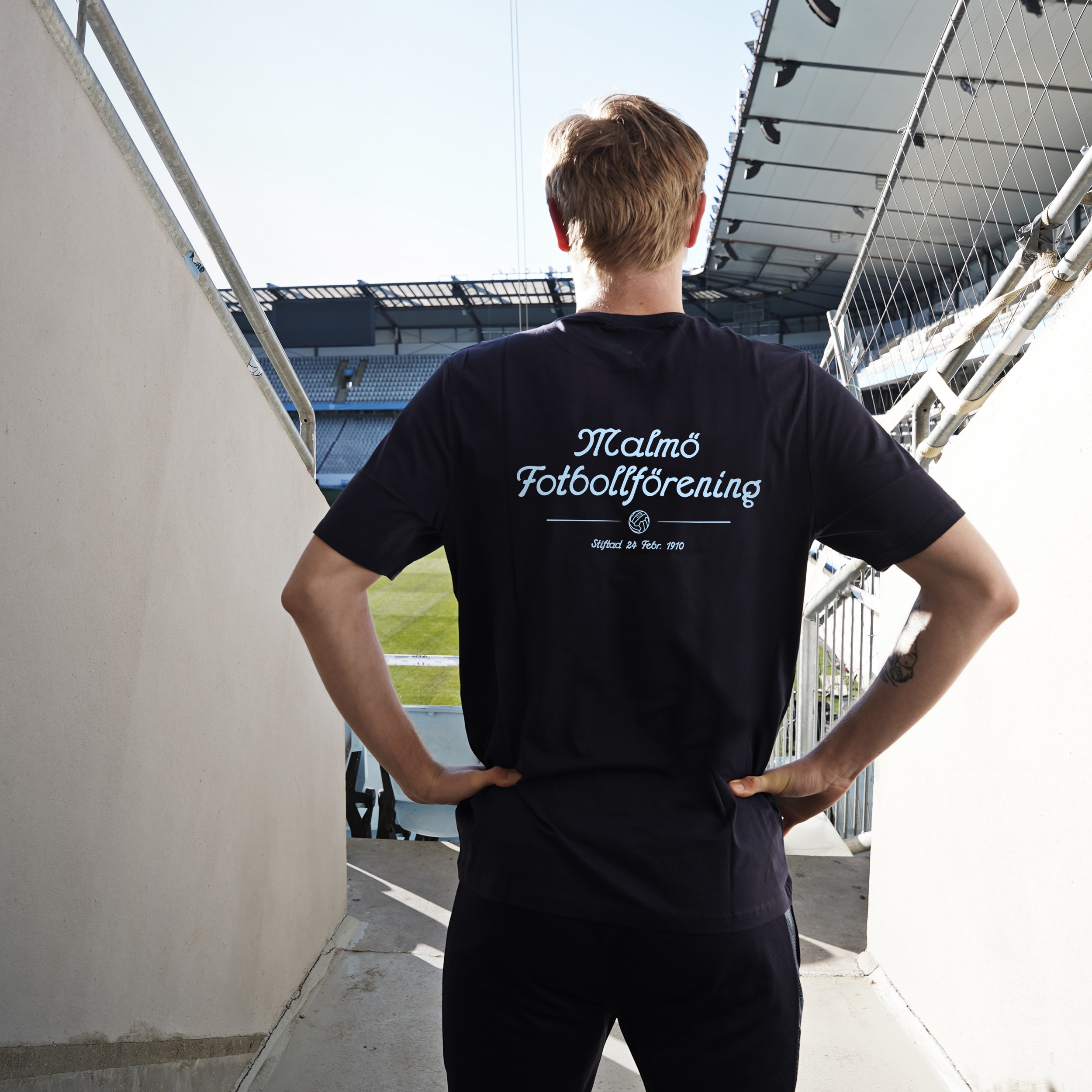 T-shirt marin Malmö fotbollförening 24 feb