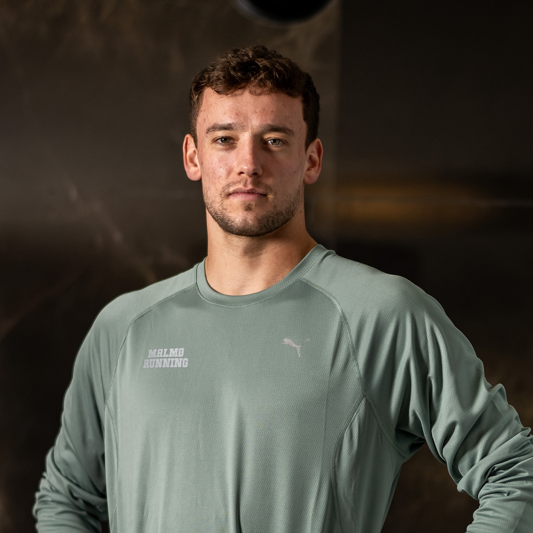 Puma M RUN VELOCITY LONG SLEEVE (POLY) Green