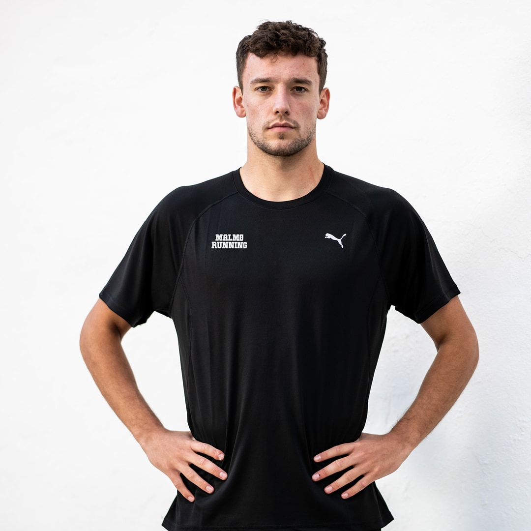 Puma M RUN VELOCITY TEE (POLY) Black