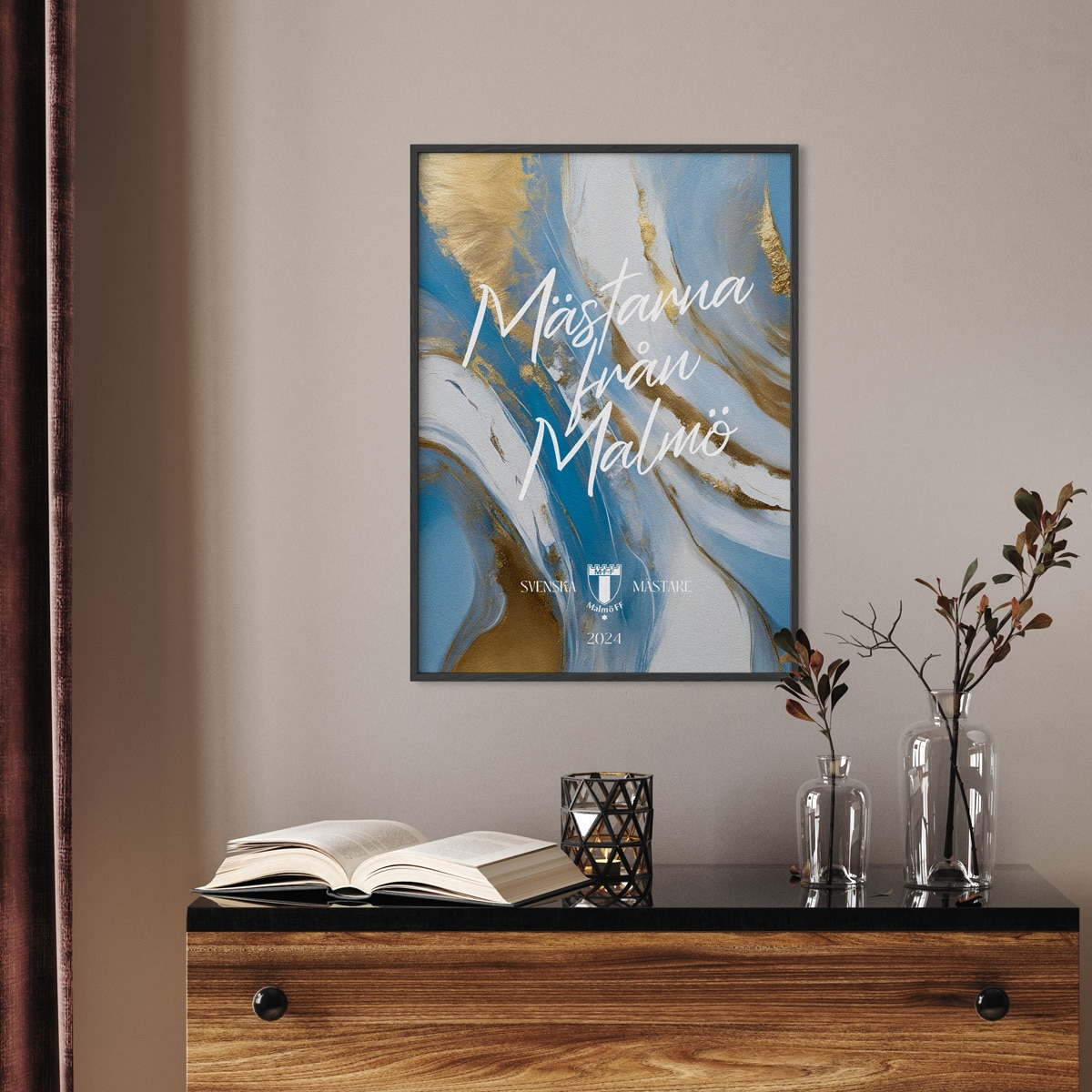 Poster Mästarna från Malmö