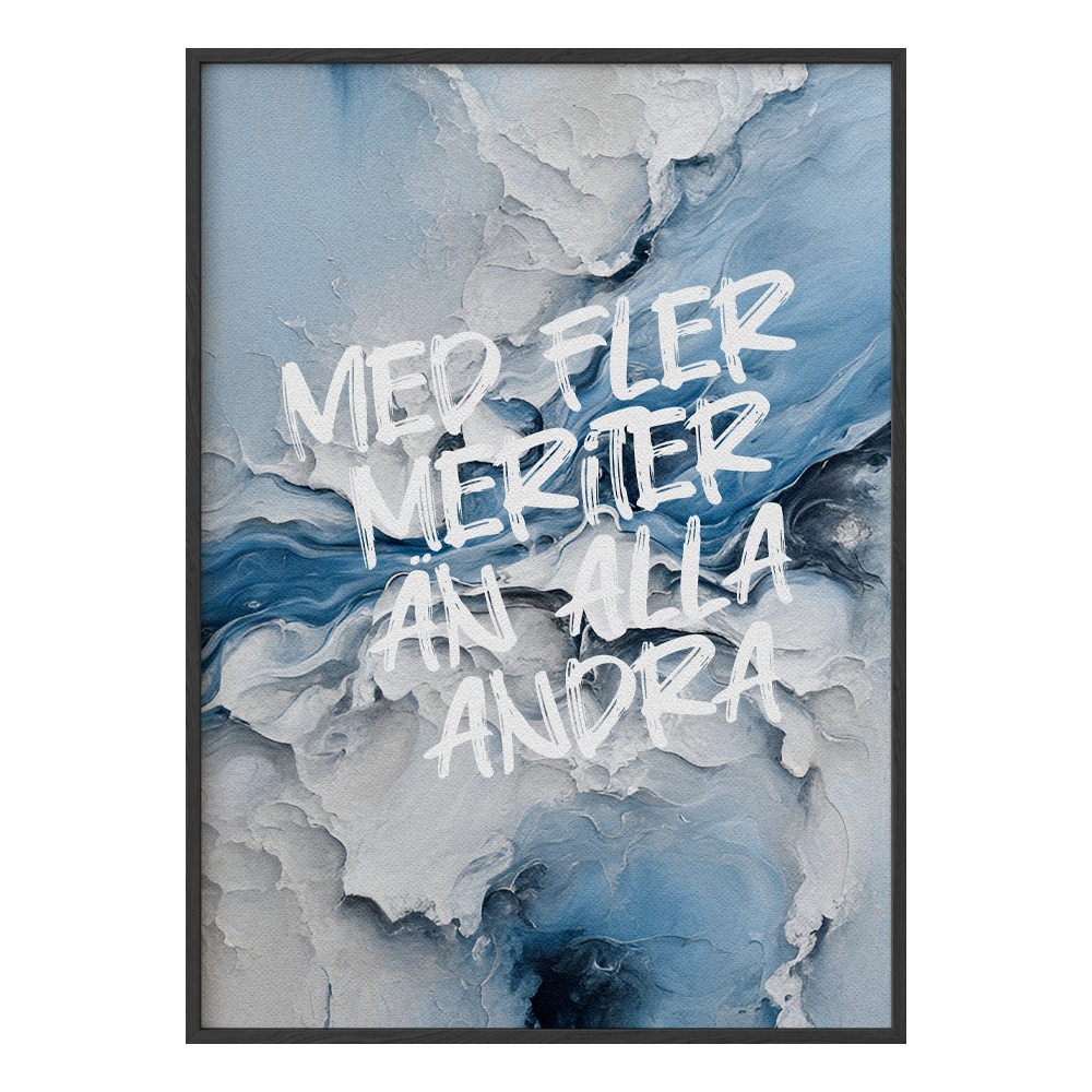 Poster Med fler meriter än alla andra