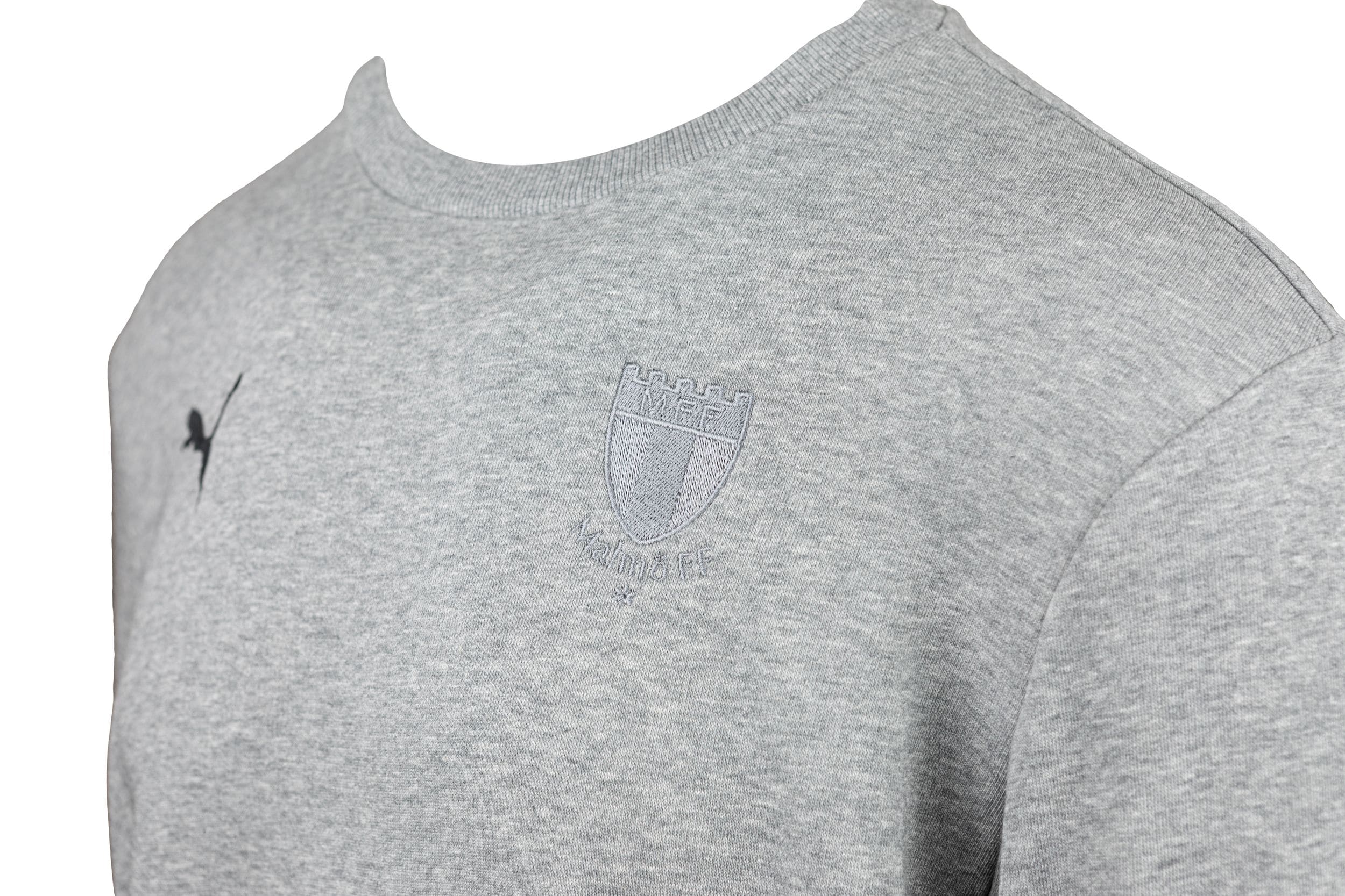 Puma sweatshirt grå ton-i-ton