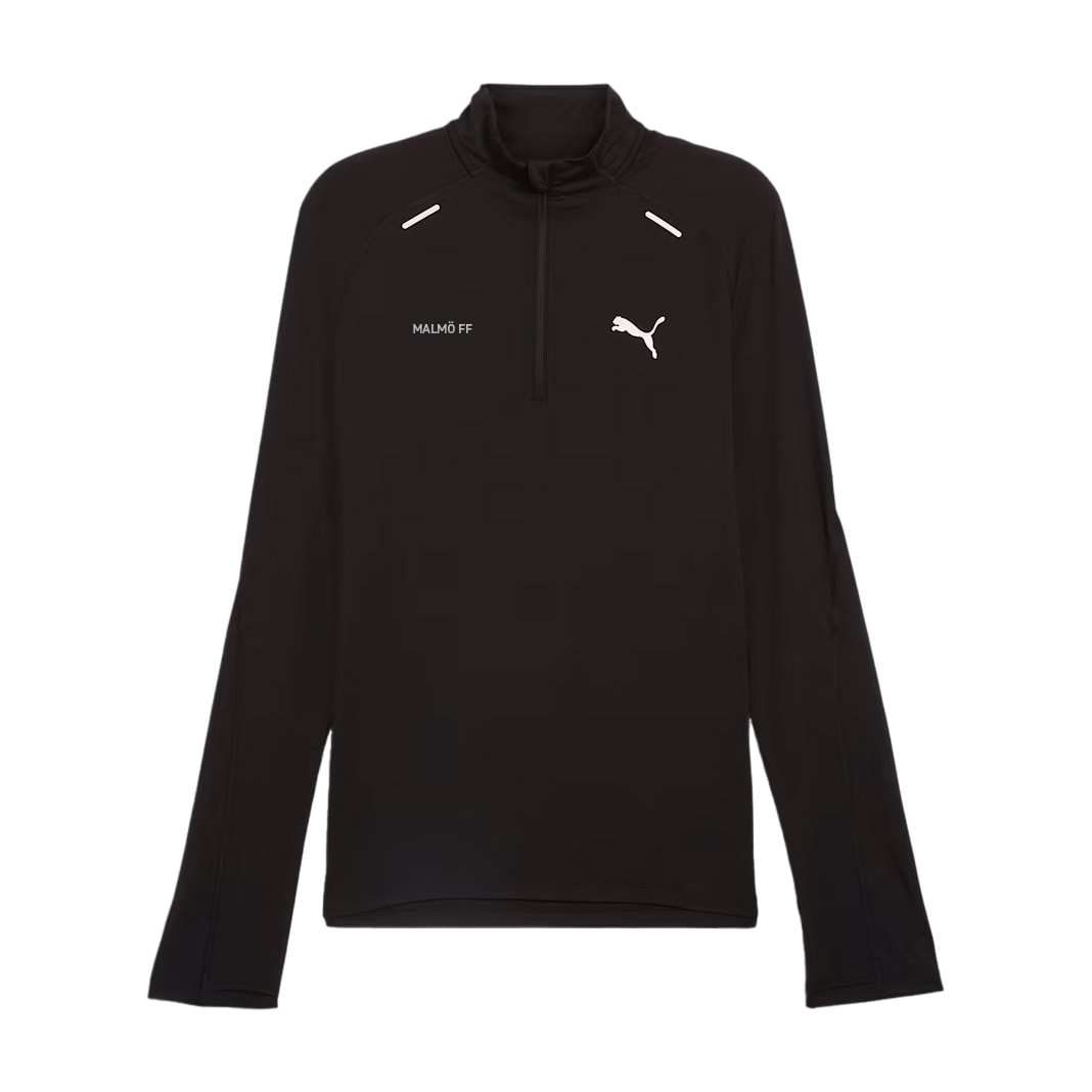 Puma RUN CLOUDSPUN 1/4 ZIP Black 