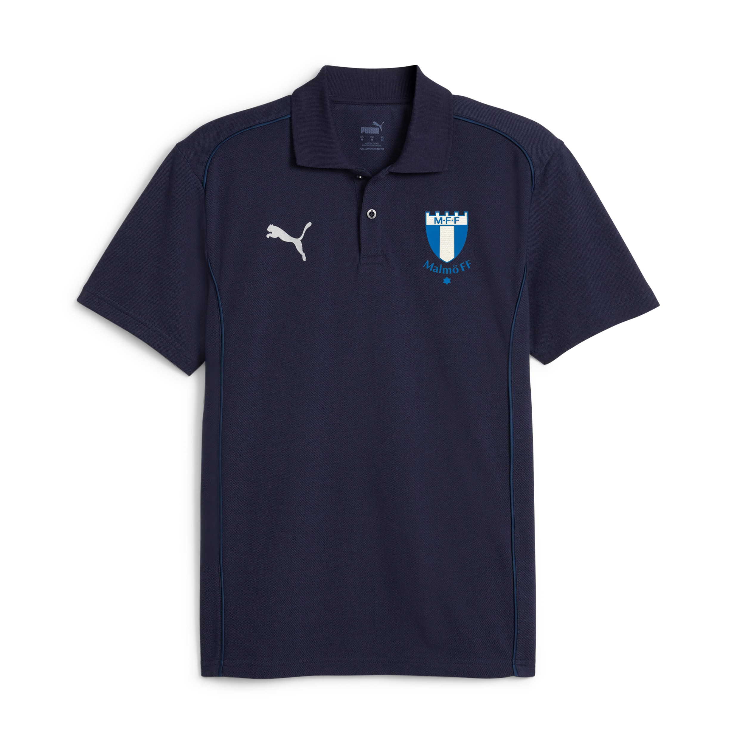 Puma teamFINAL Casuals Polo Navy