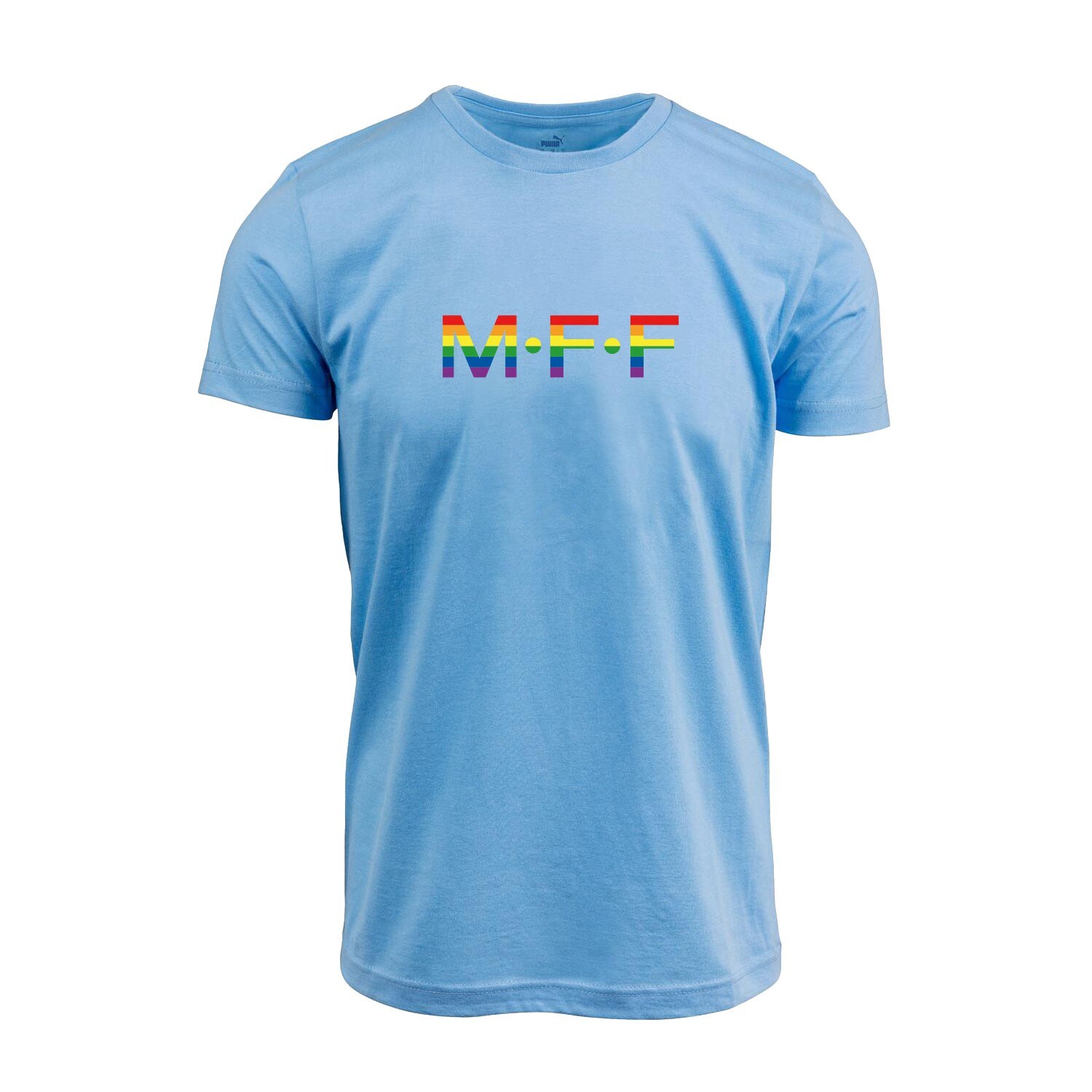 Puma t-shirt ljusblå pride MFF