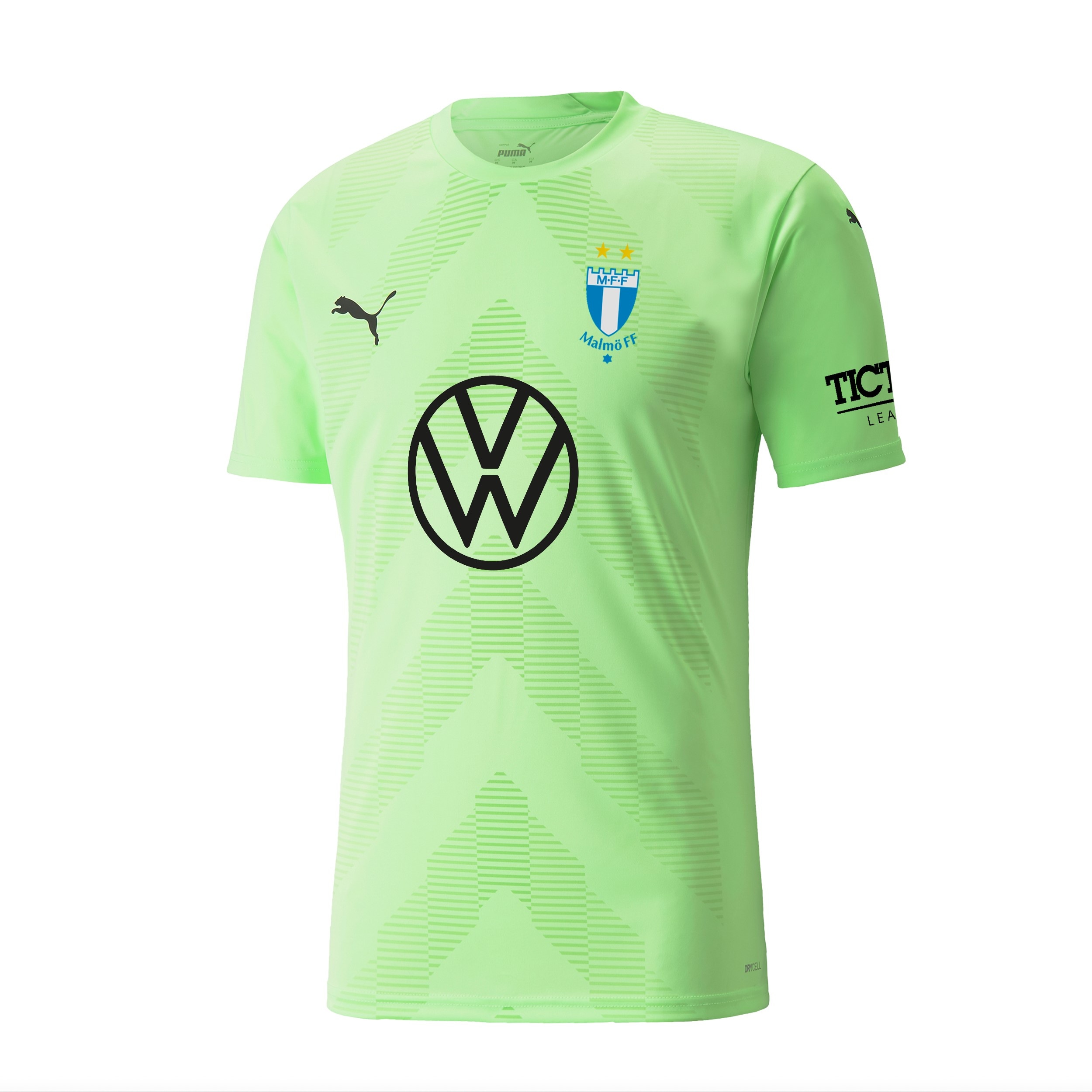 Puma barn målvaktströja lime