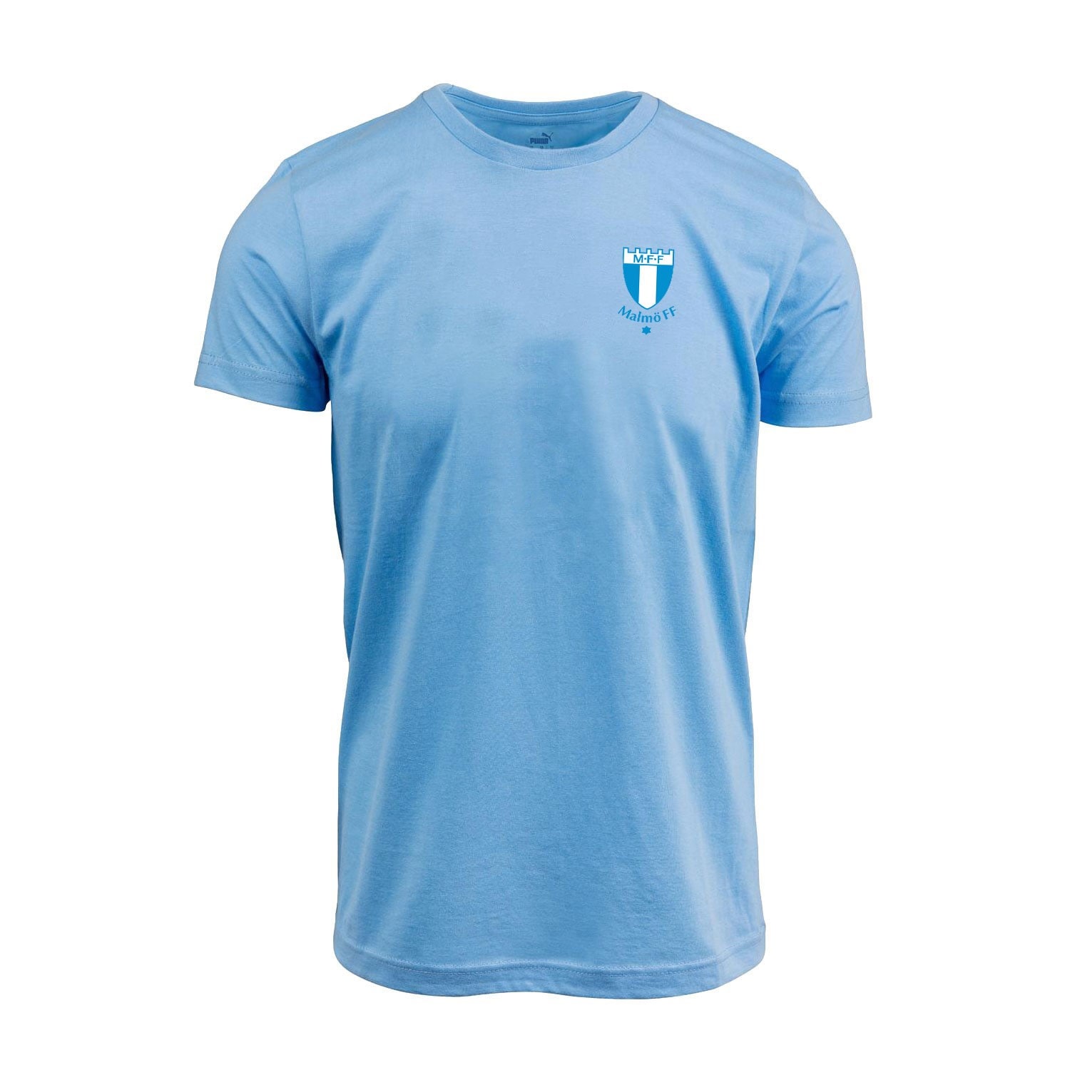 Puma t-shirt liten logo ljusblå