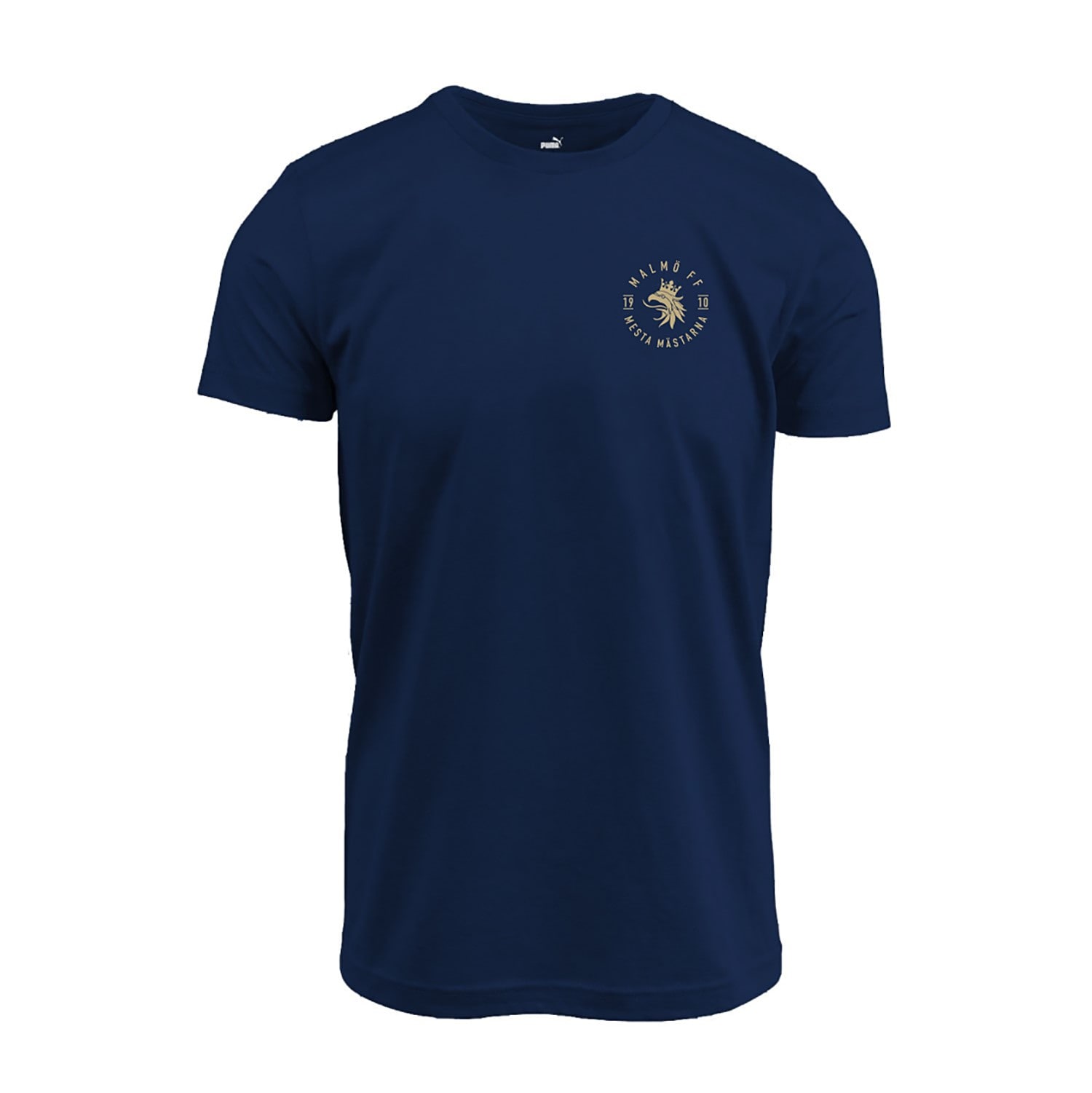 Puma t-shirt marin liten gripen guld