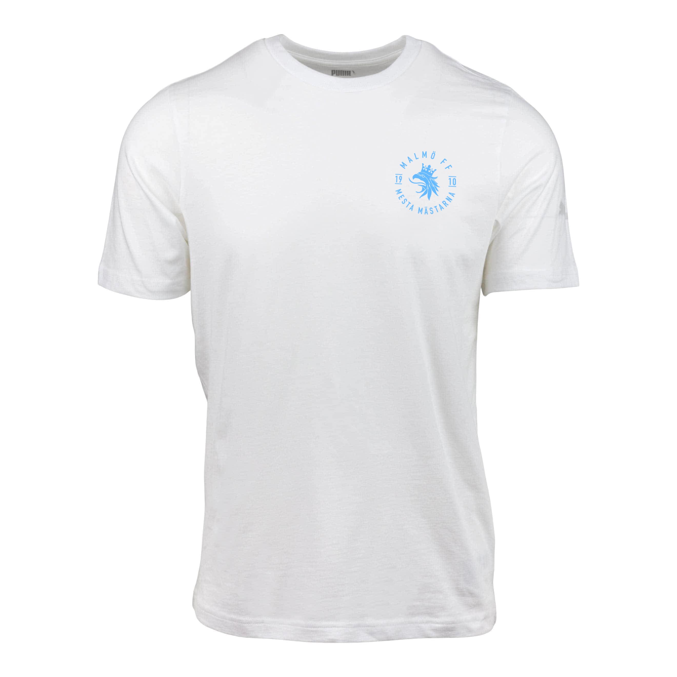 Puma t-shirt vit liten gripen ljusblå