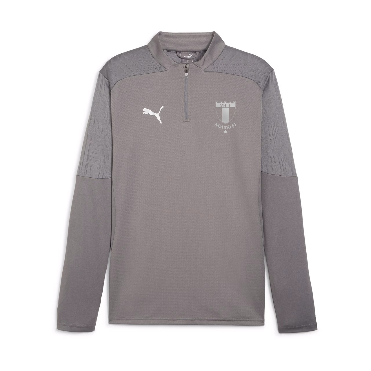 Puma teamFINAL Training 1/4 Zip Top cast iron/silver