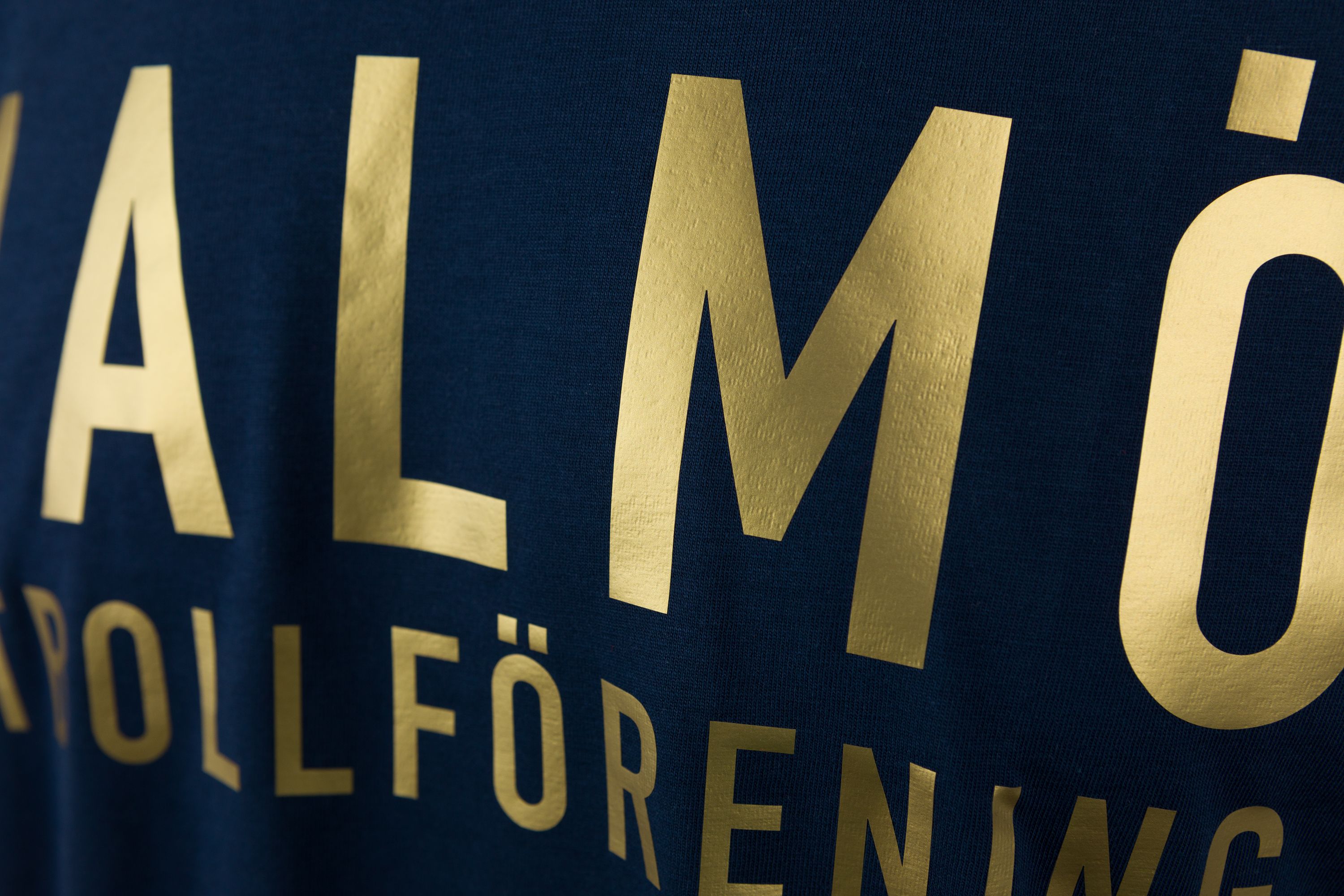 T-shirt marin Malmö guld