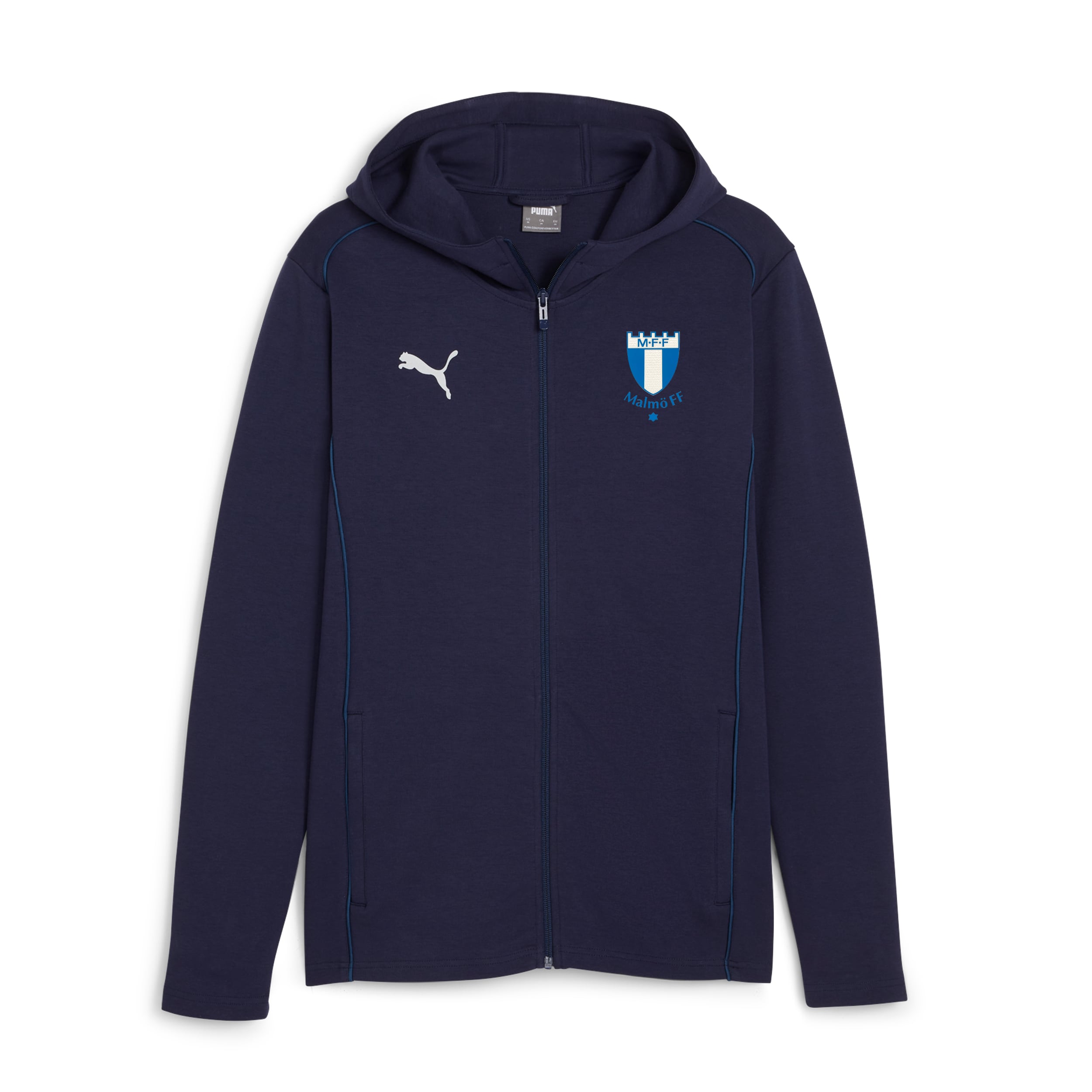 Puma teamFINAL Casuals Hooded Jkt Navy