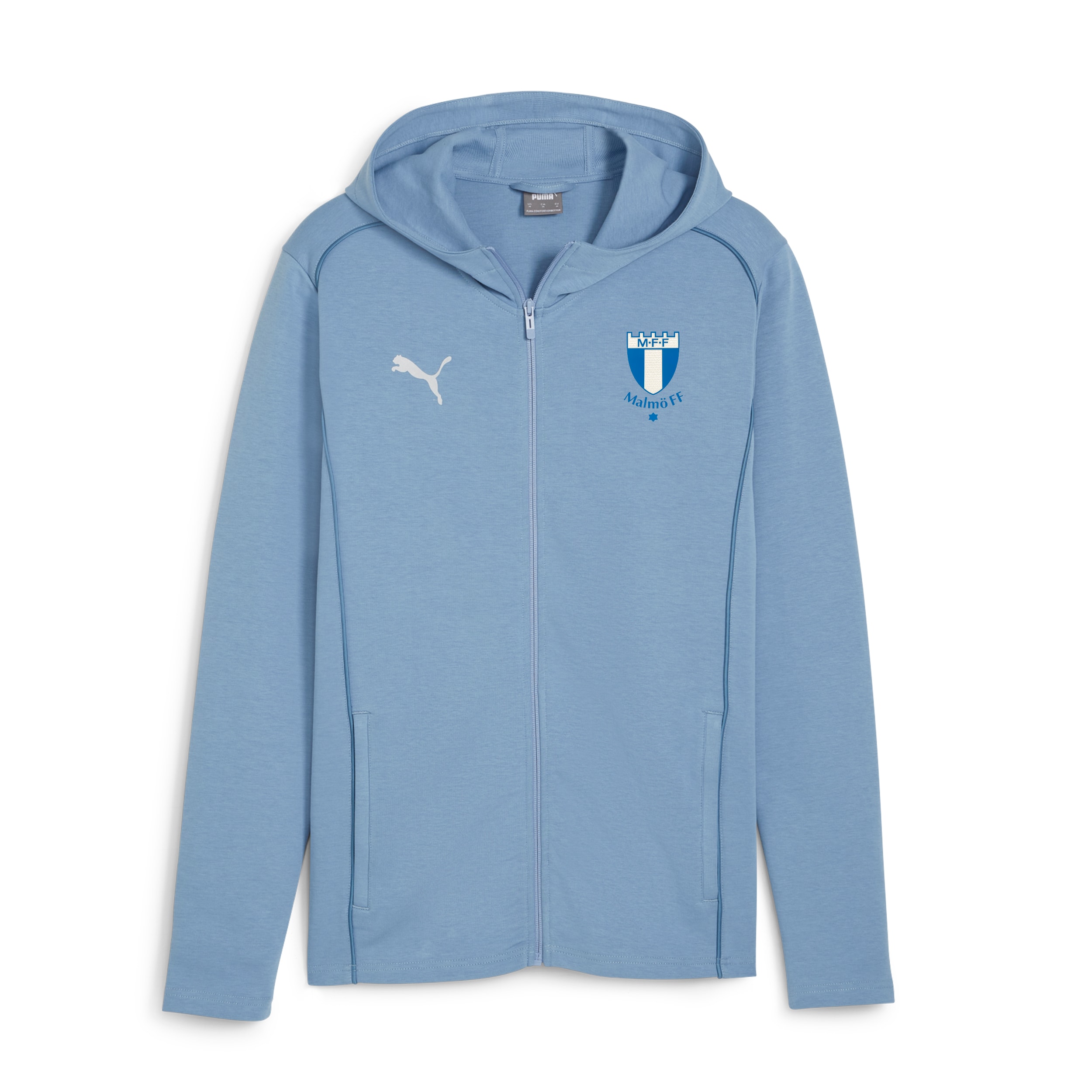 Puma teamFINAL Casuals Hooded Jkt Zen Blue