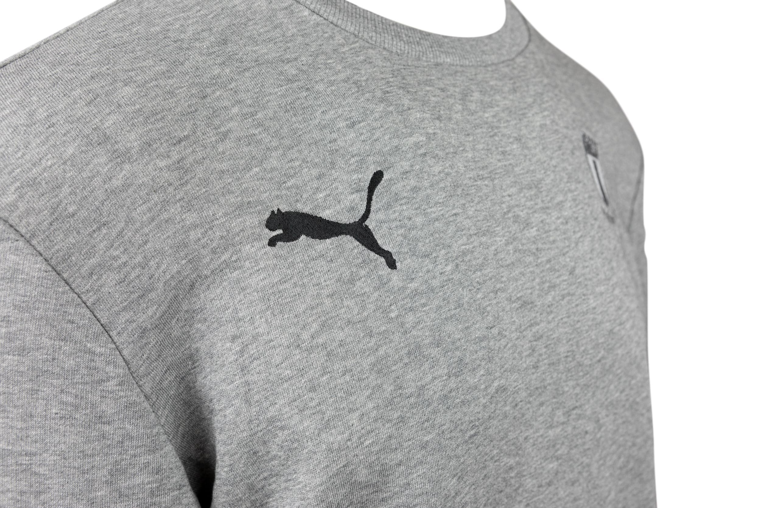Puma sweatshirt grå ton-i-ton