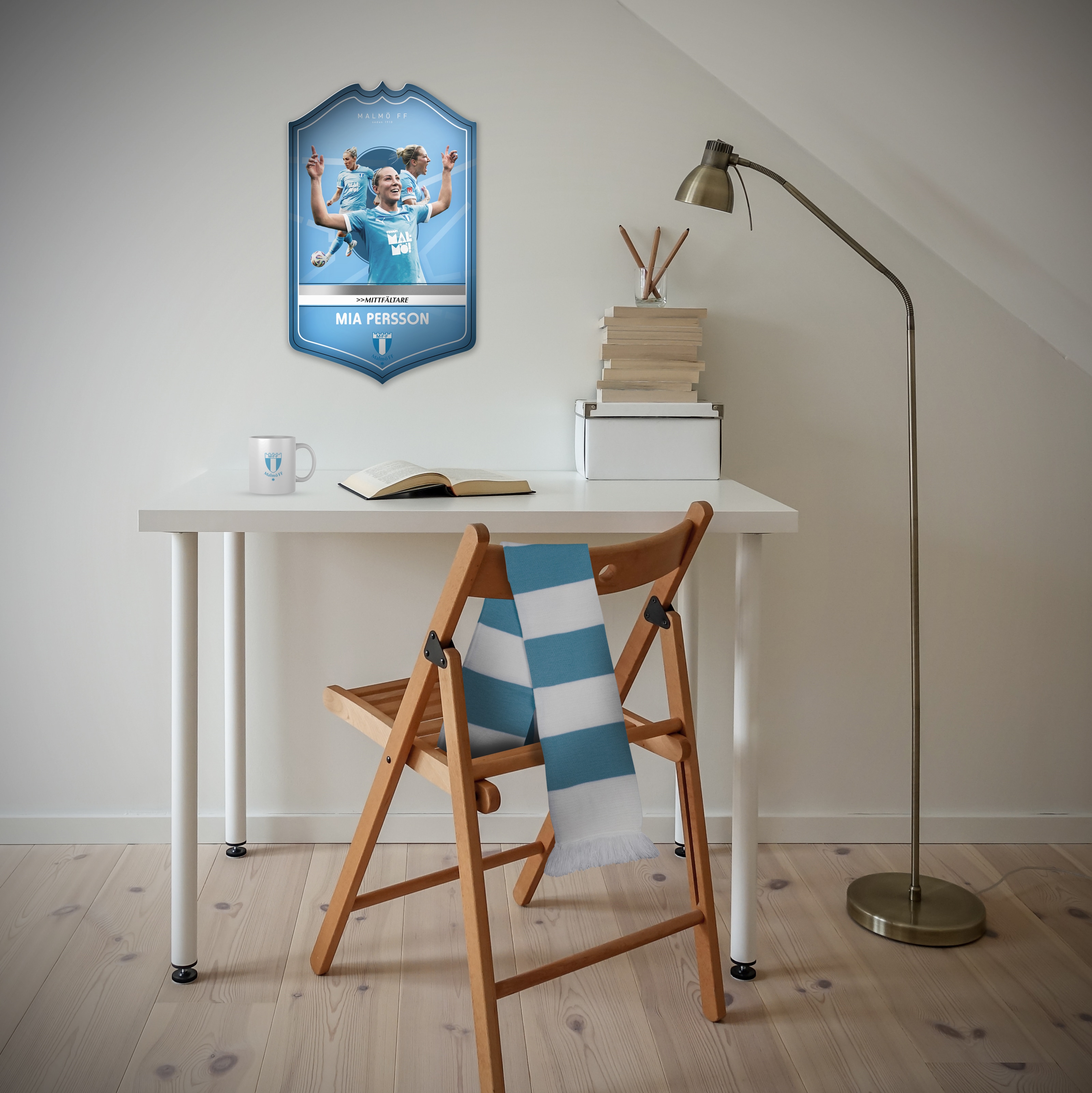 Klubbmärkessköld Medium 29cm