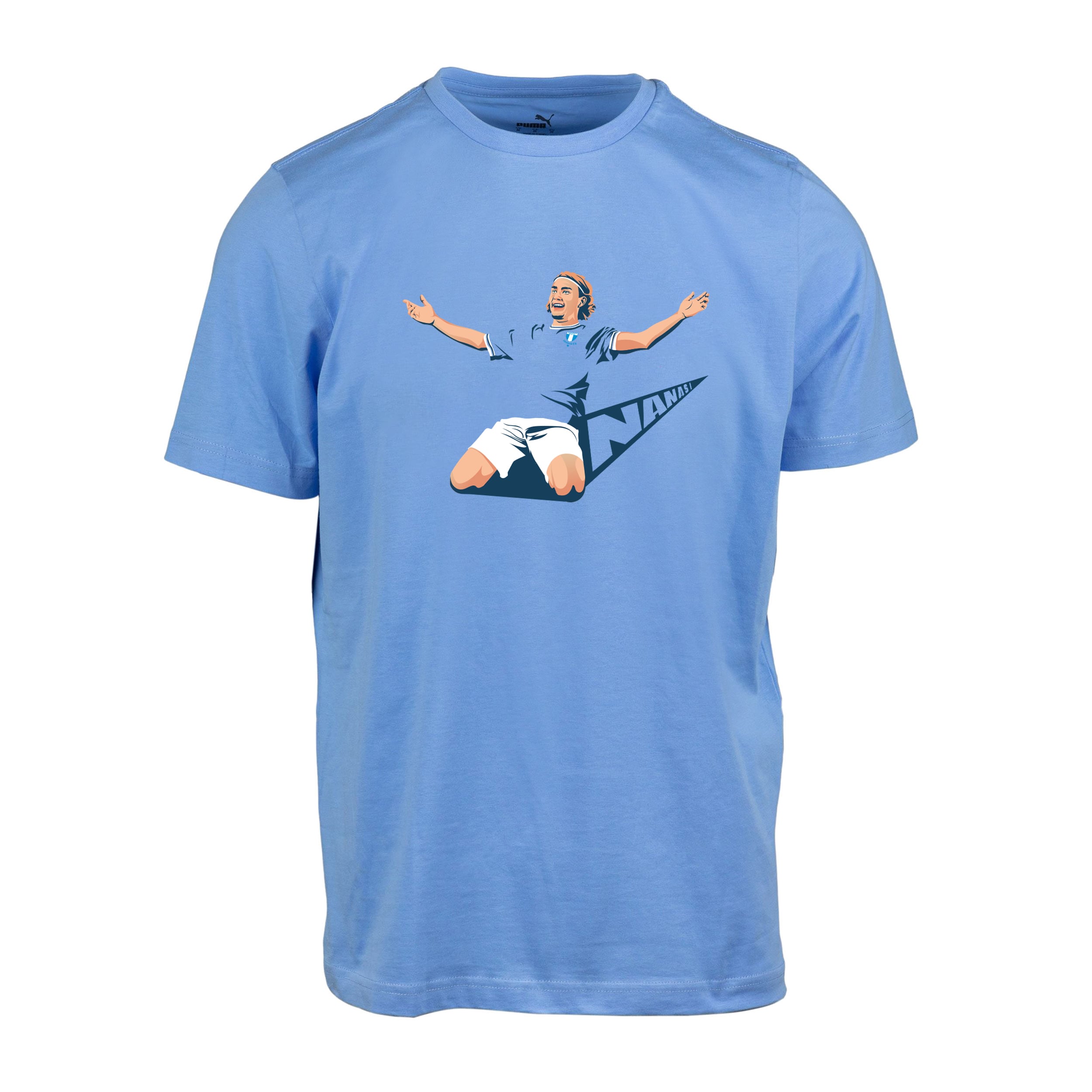 T-shirt ljusblå Nanasi